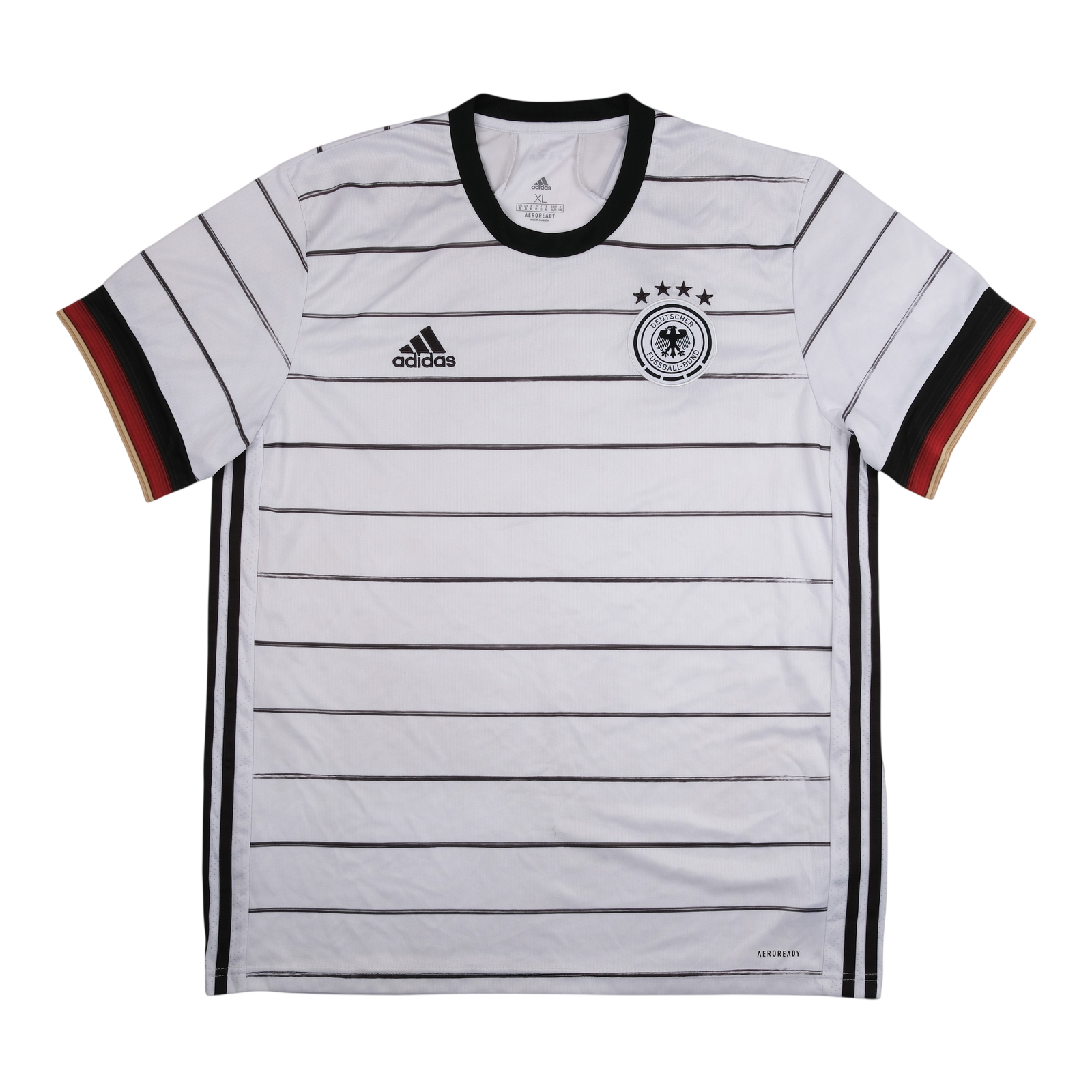 Germany 2020-21 Home Shirt — vintage football shirt, front