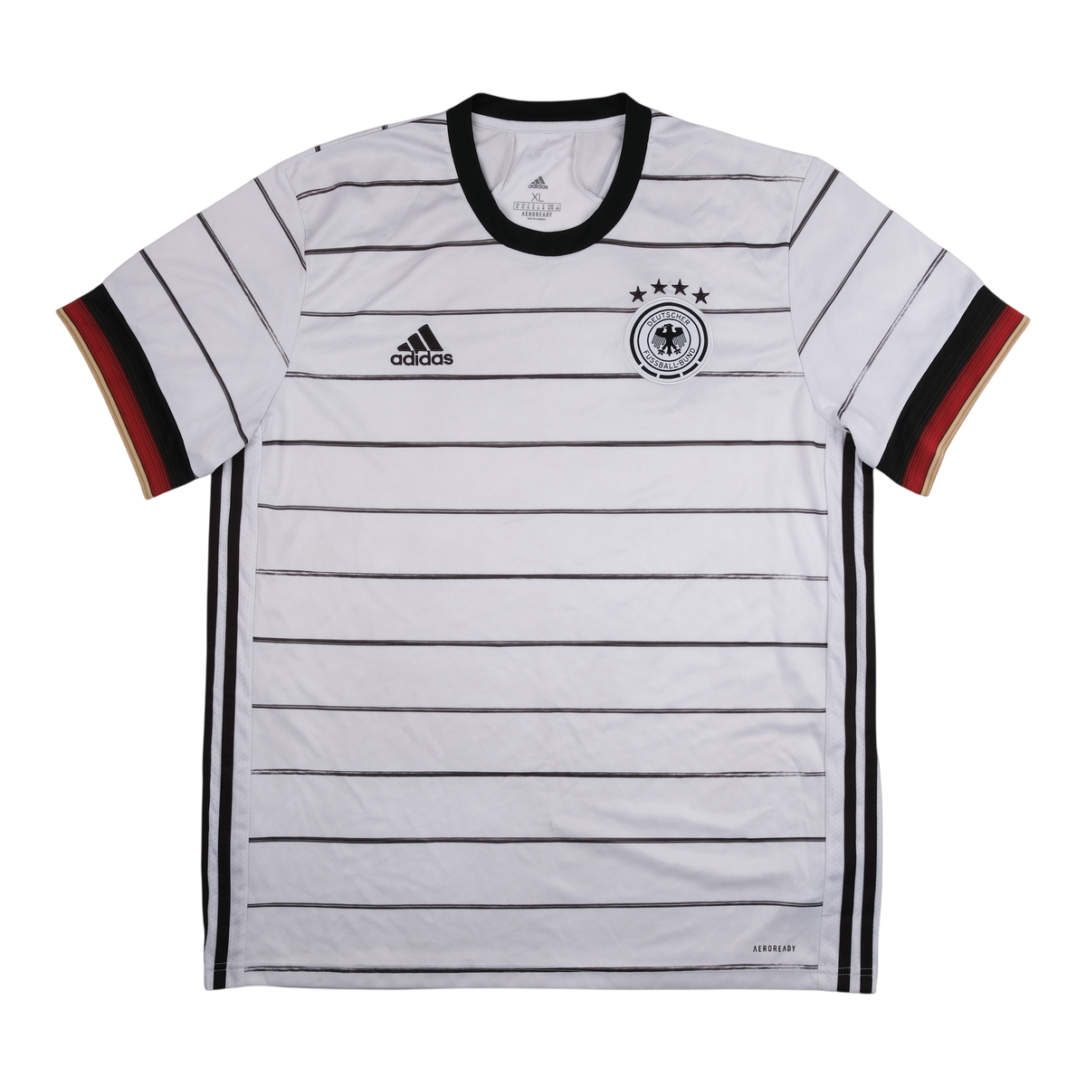 Germany 2020-21 Home Shirt — vintage football shirt, front