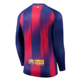 Nike FC Barcelona 2025-26 Home Shirt L/S — vintage football shirt, back