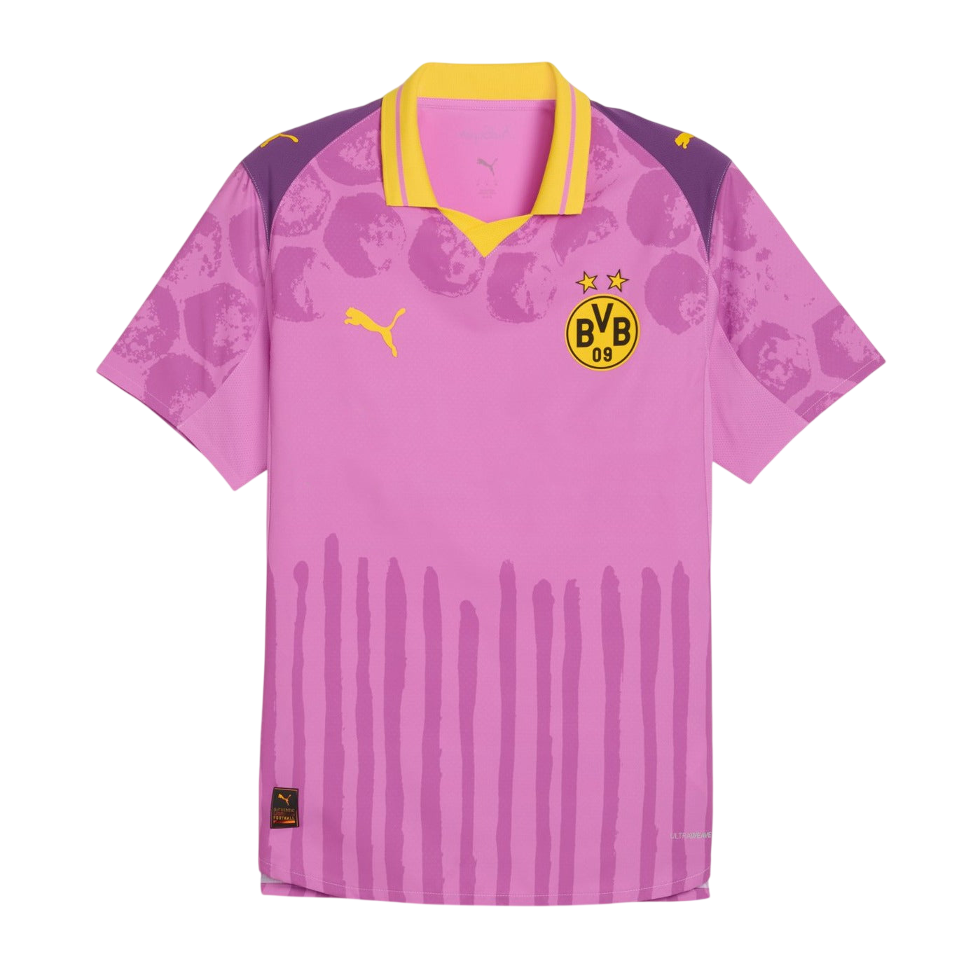 Borussia Dortmund x Kid Super PUMA Away Shirt 25/26 — vintage football shirt, front