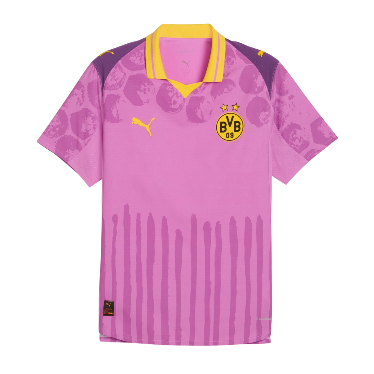 Borussia Dortmund x Kid Super PUMA Away Shirt 25/26 — vintage football shirt, front
