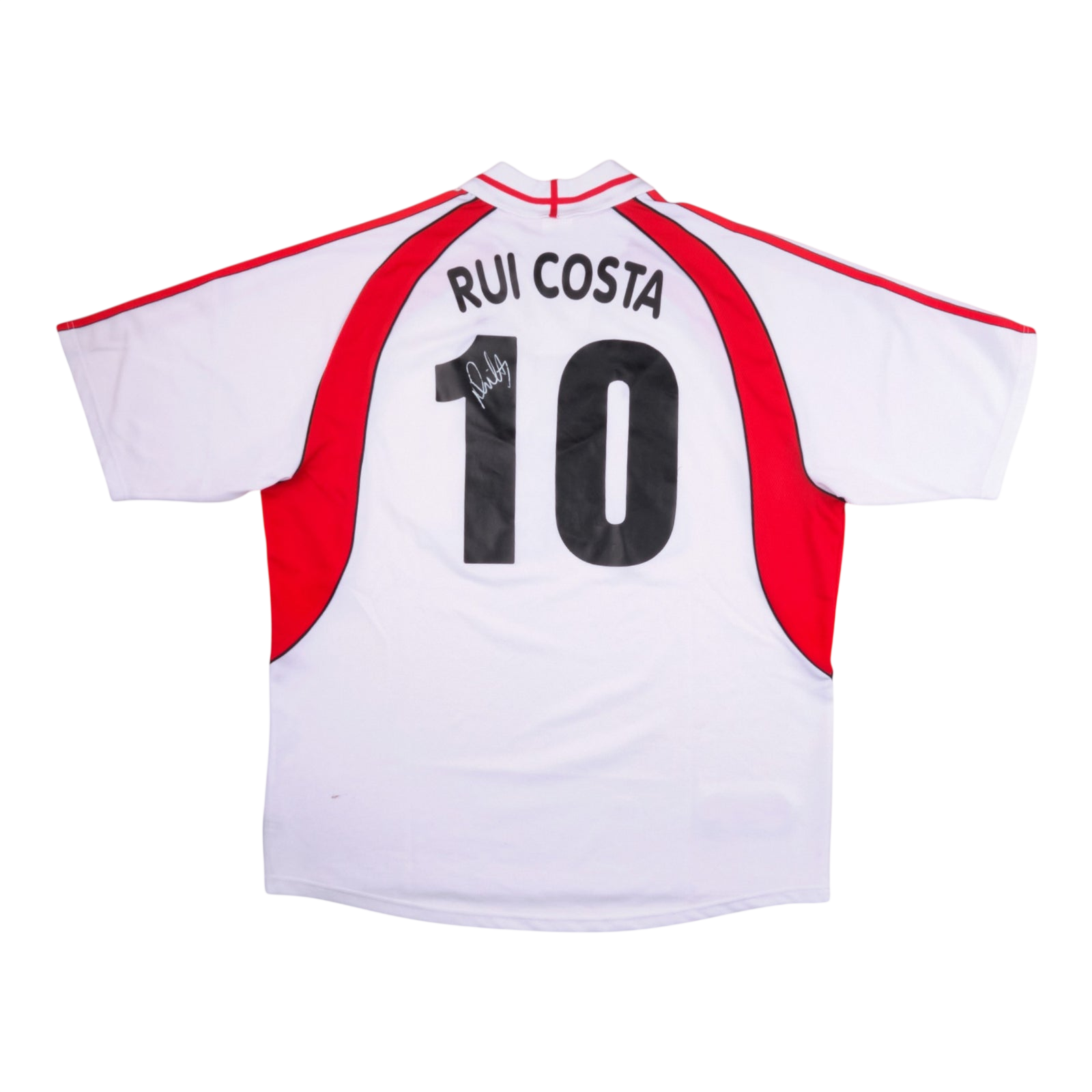 AC Milan 2000-02 Away (#10 RUI COSTA) *SIGNED* — vintage football shirt, back
