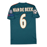 Ajax 2019-20 Away #6 VAN DE BEEK — vintage football shirt, back