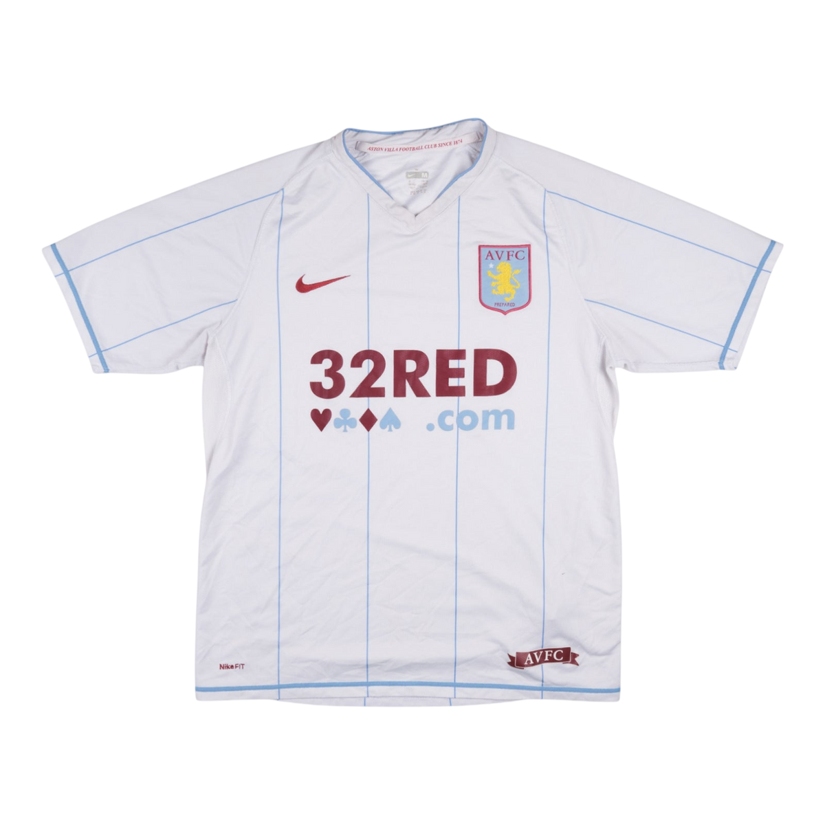 Aston Villa 2007-08 Away — vintage football shirt, front