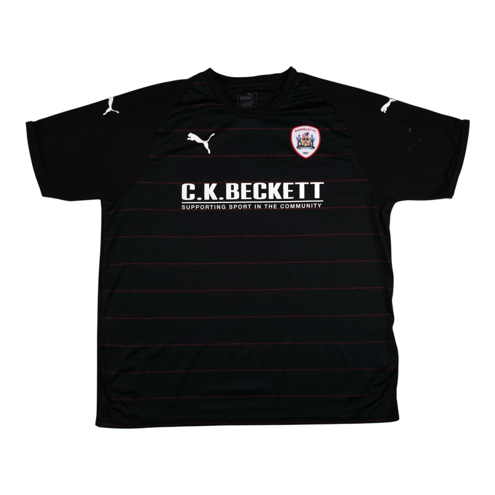 Barnsley 2018-19 Away — vintage football shirt, front