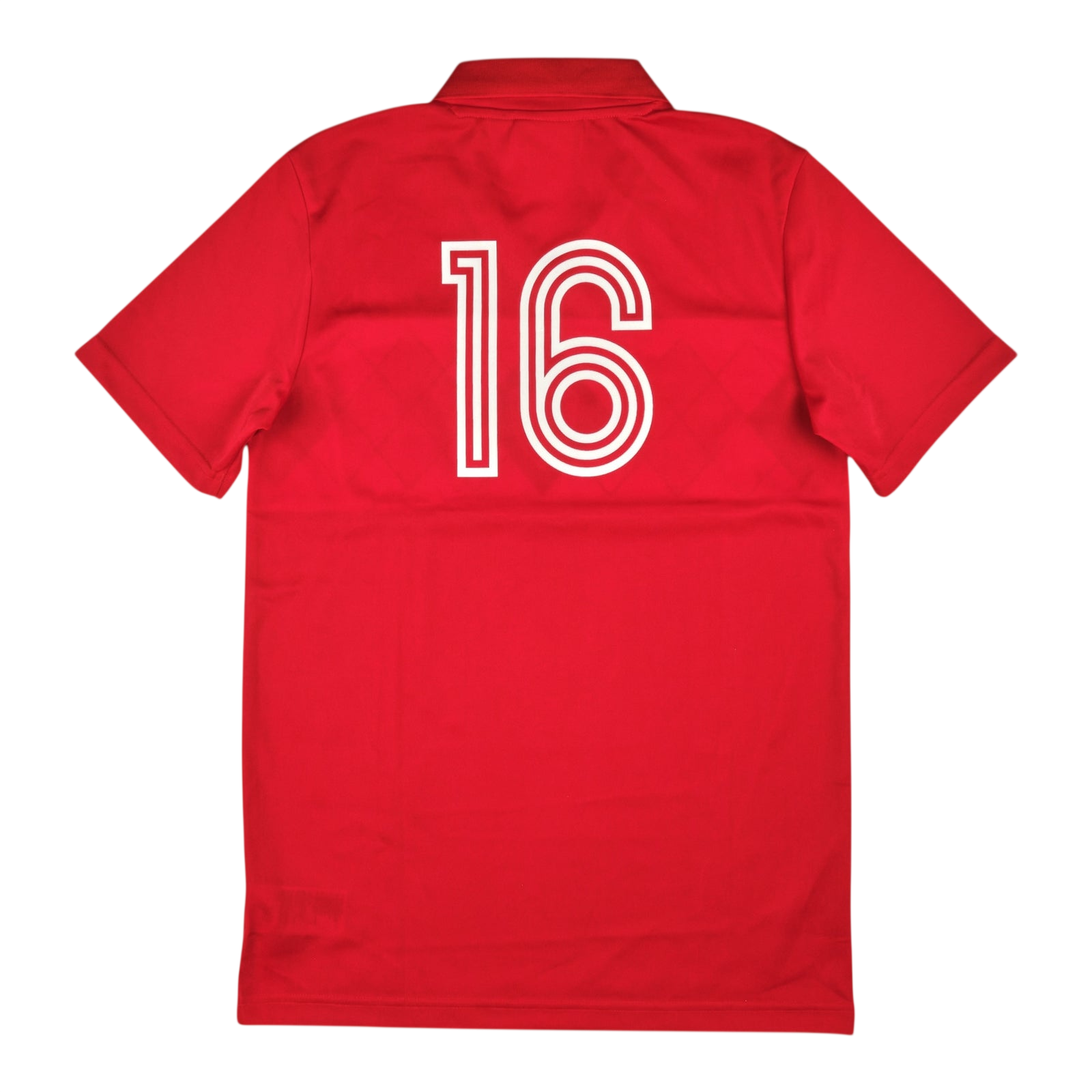 Belgium 1984 Home Re-Issue — vintage football shirt, back