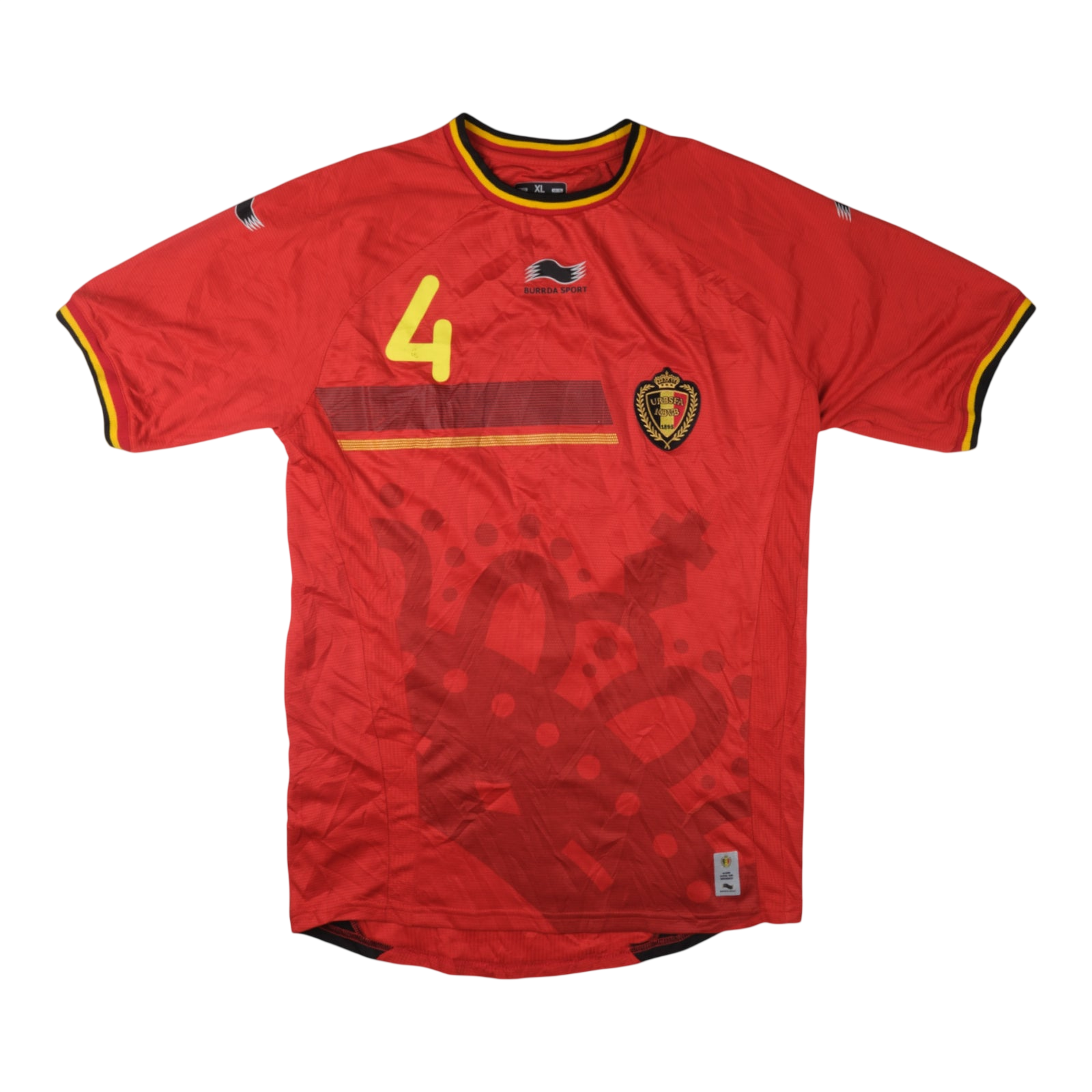 Belgium 2014-15 Home #4 Kompany — football shirt