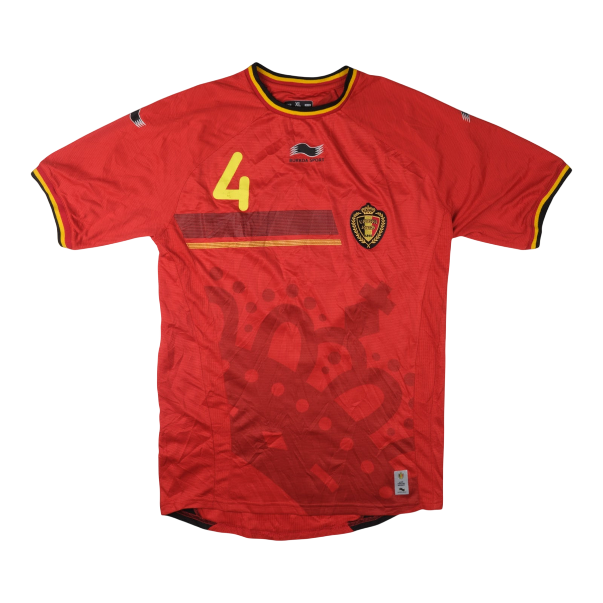 Belgium 2014-15 Home #4 Kompany — football shirt