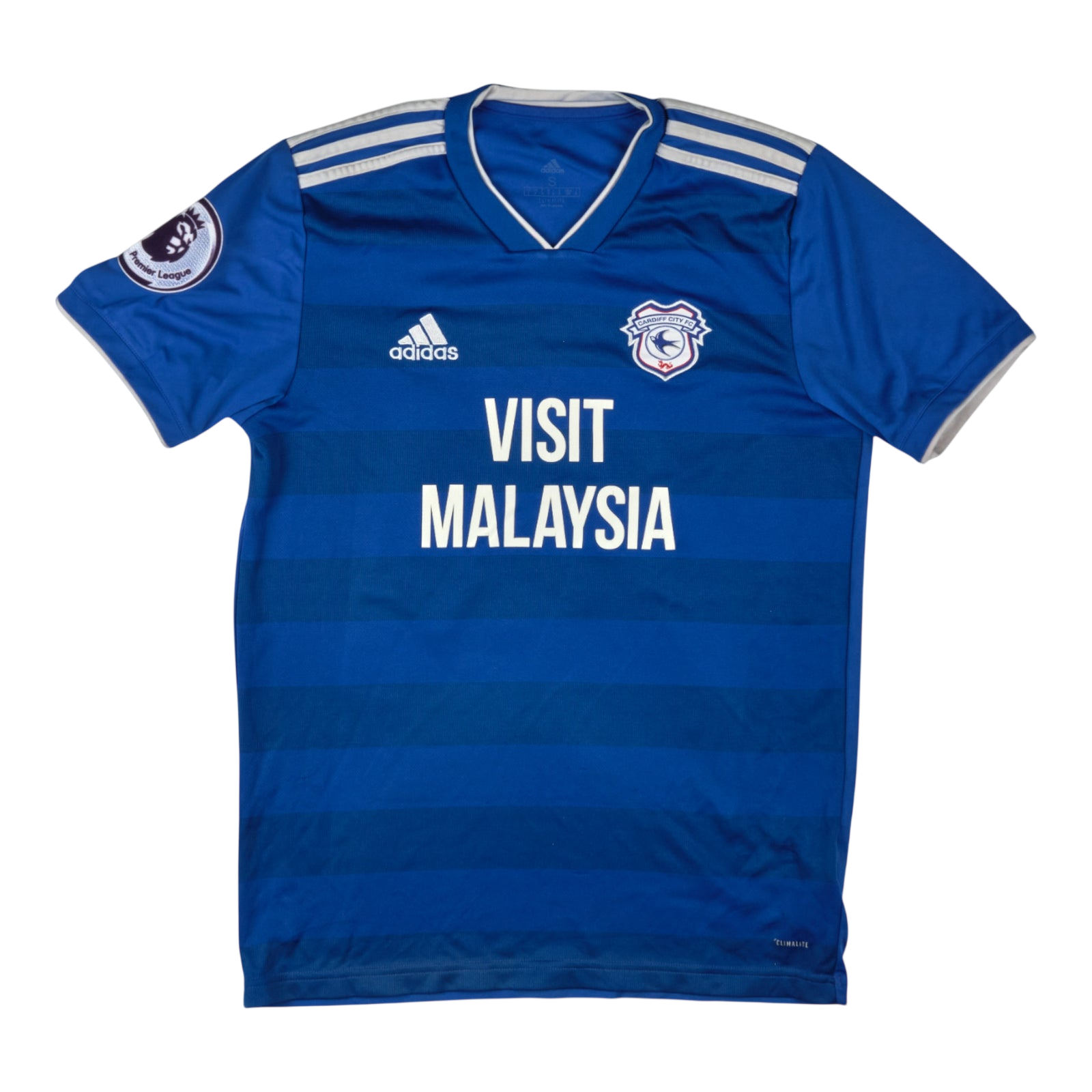 Cardiff City 2018-19 Home #18 Cunningham — football shirt