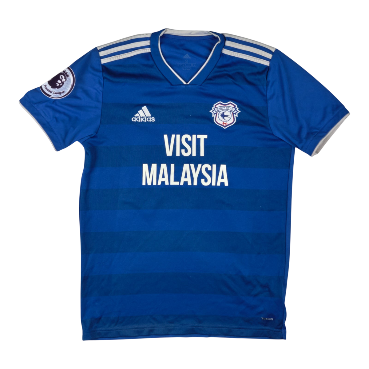 Cardiff City 2018-19 Home #18 Cunningham — football shirt