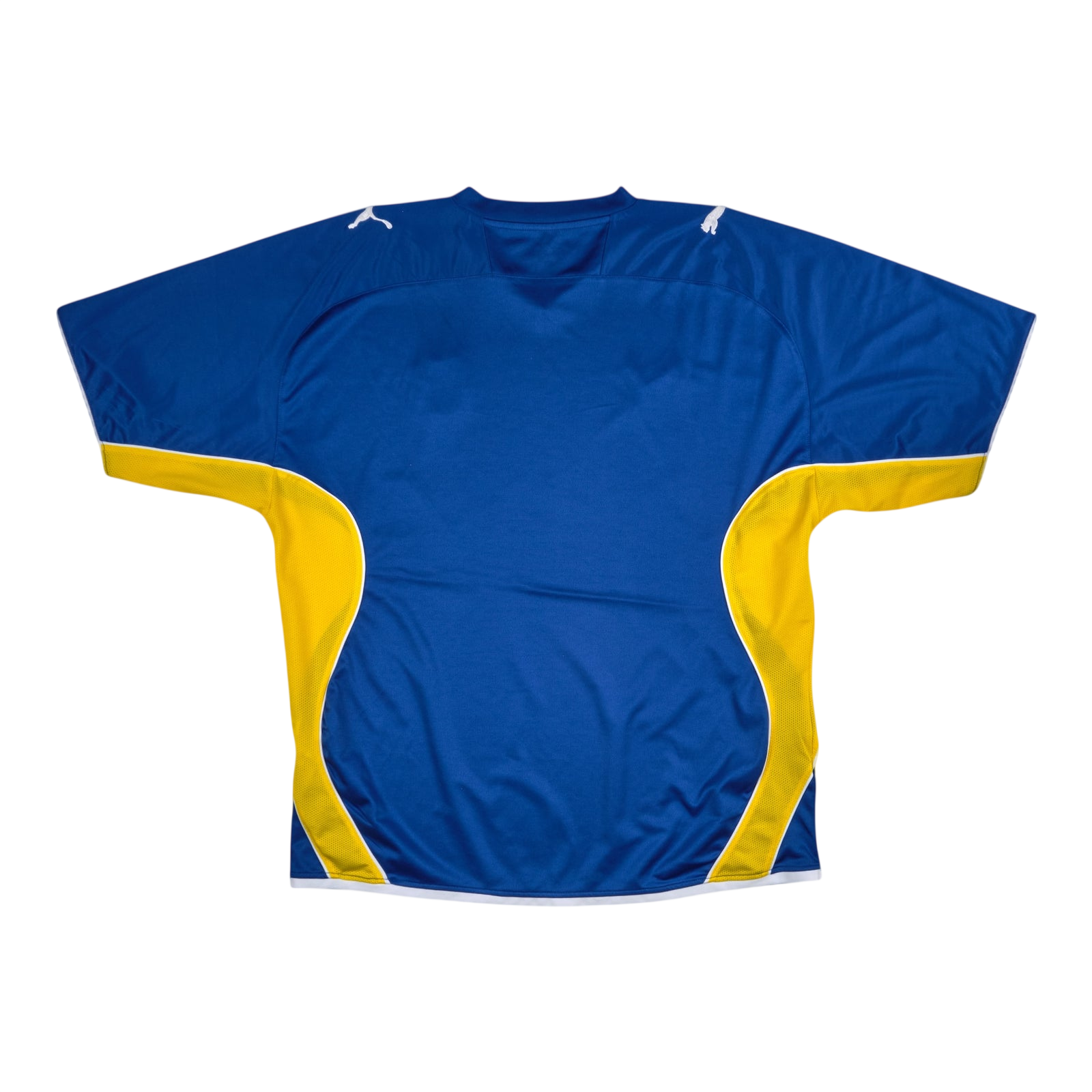 Cardiff City FC 2009-10 Home — vintage football shirt, back