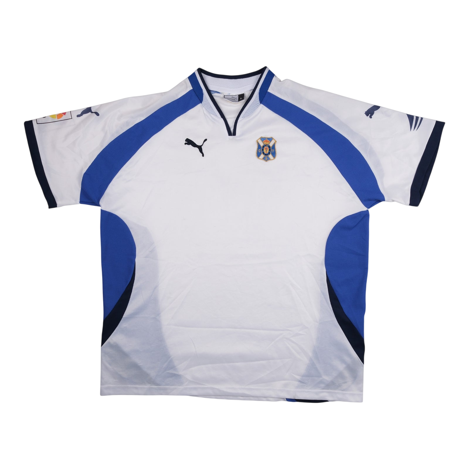 CD Tenerife 2001-02 Home Shirt — vintage football shirt, front