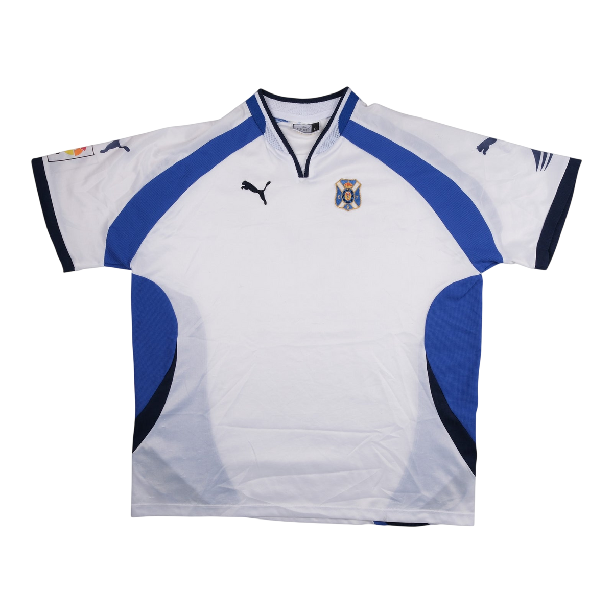 CD Tenerife 2001-02 Home Shirt — vintage football shirt, front