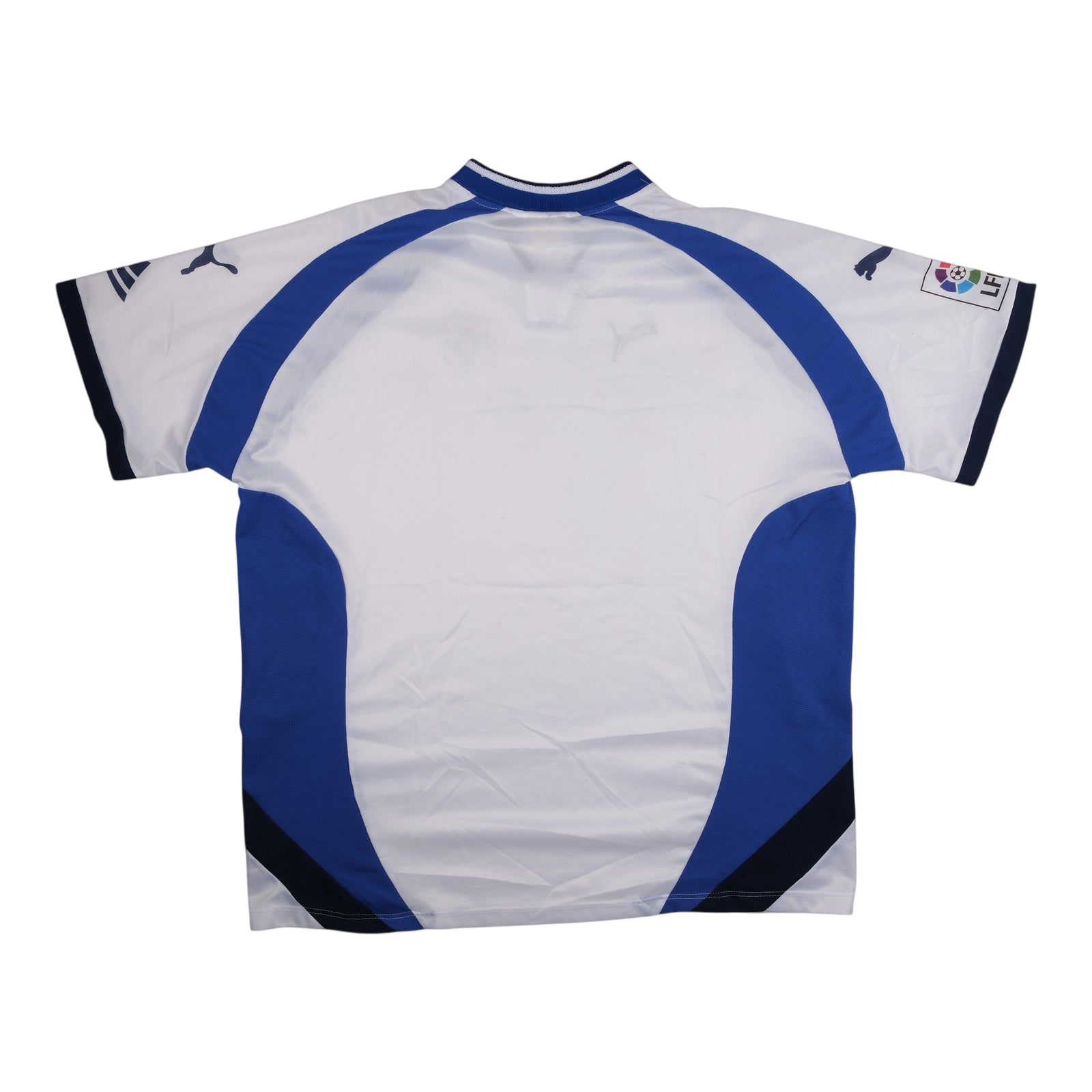 CD Tenerife 2001-02 Home Shirt — vintage football shirt, back