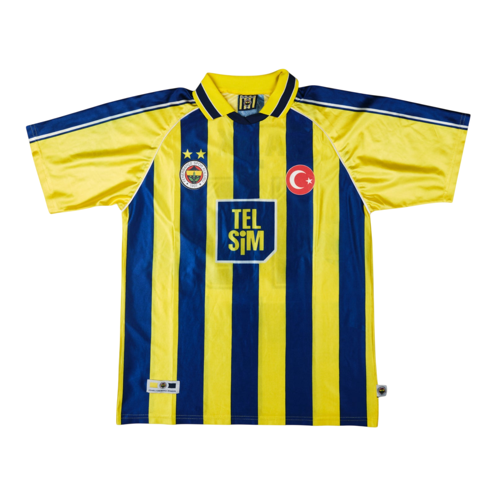Fenerbahce 2001/02 Home #10 SAIKA — football shirt