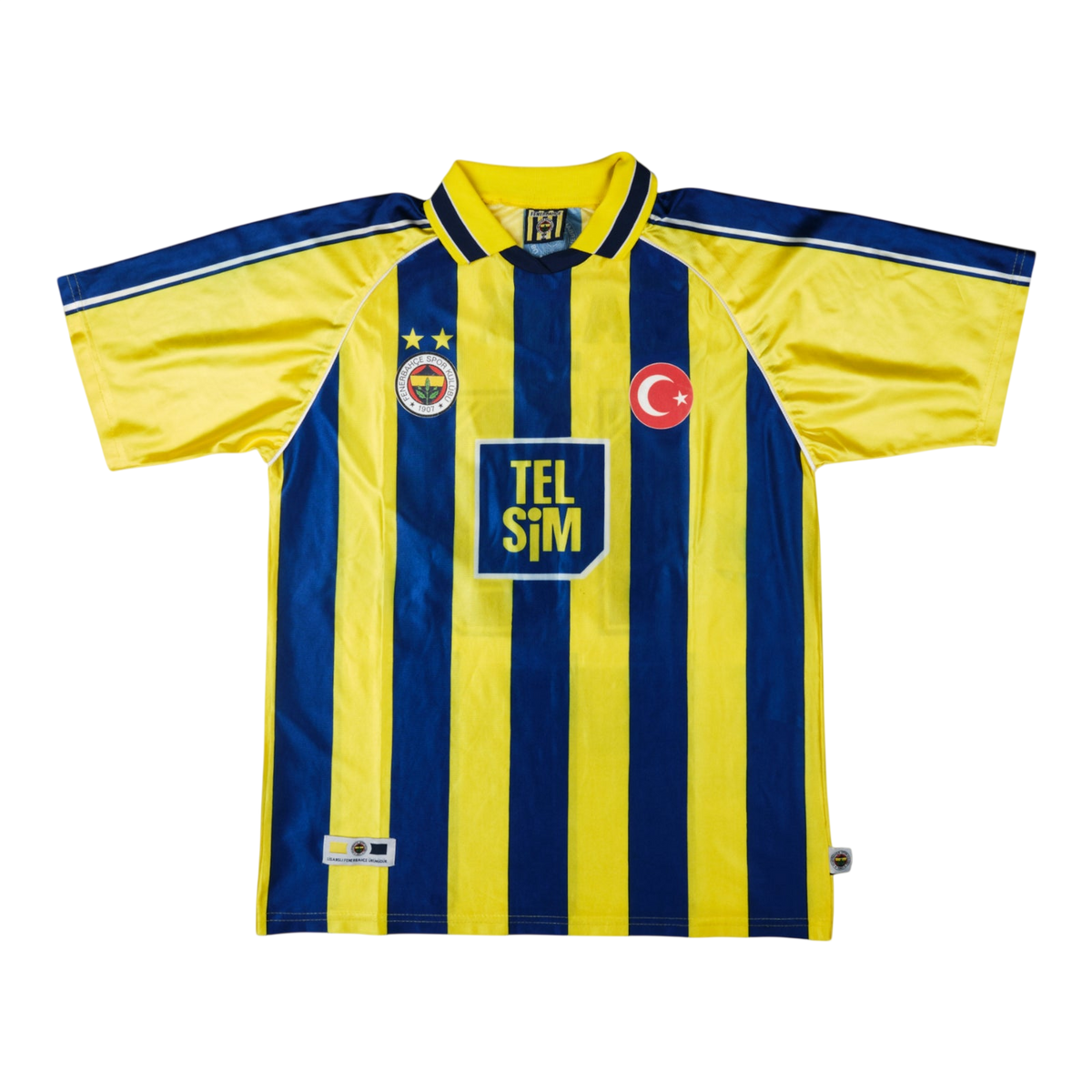 Fenerbahce 2001/02 Home #10 SAIKA — football shirt