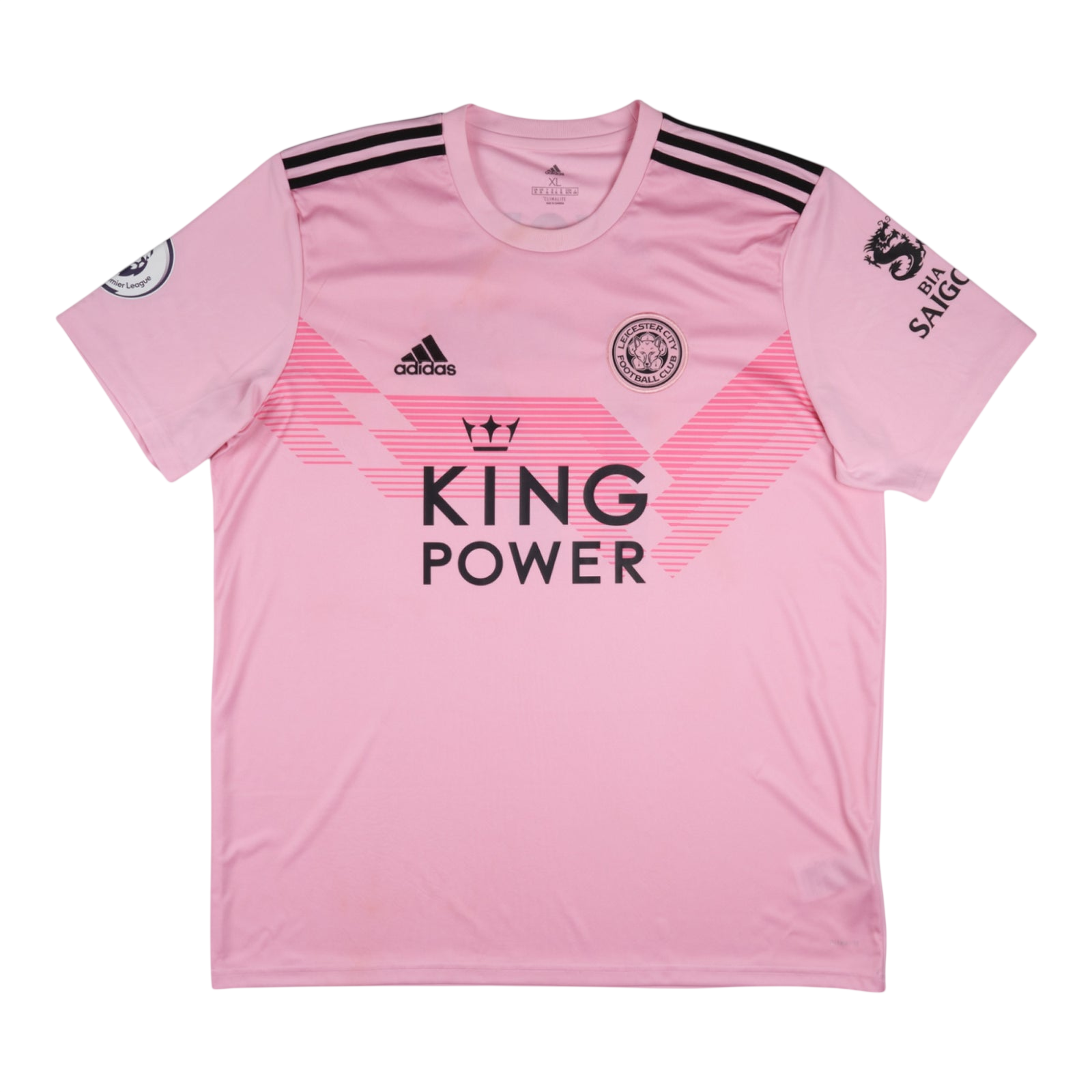 Leicester City 2019-20 Third — vintage football shirt, front