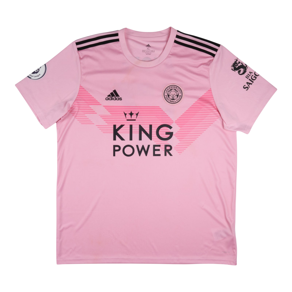 Leicester City 2019-20 Third — vintage football shirt, front