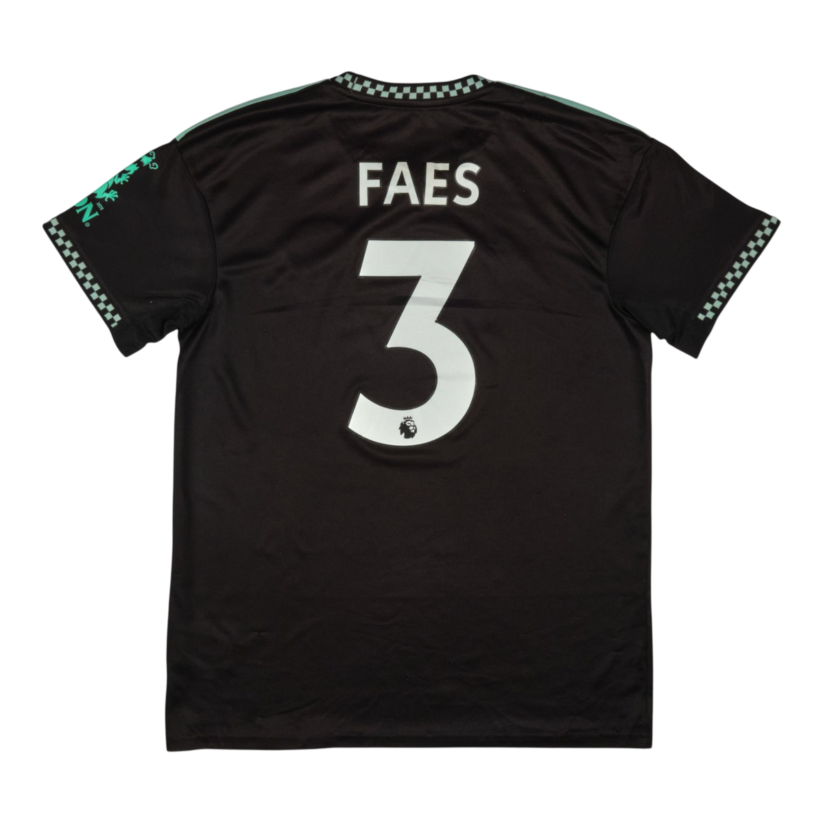 Leicester City 2022-23 Away #3 Faes — football shirt