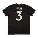Leicester City 2022-23 Away #3 Faes — football shirt