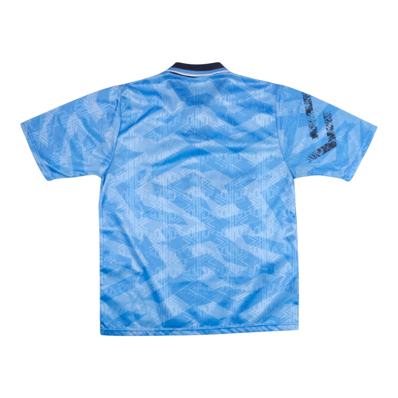 Manchester City 1991-1993 Home — vintage football shirt, back