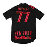 New York Red Bulls 2020-21 Away #77 Royer — vintage football shirt, back