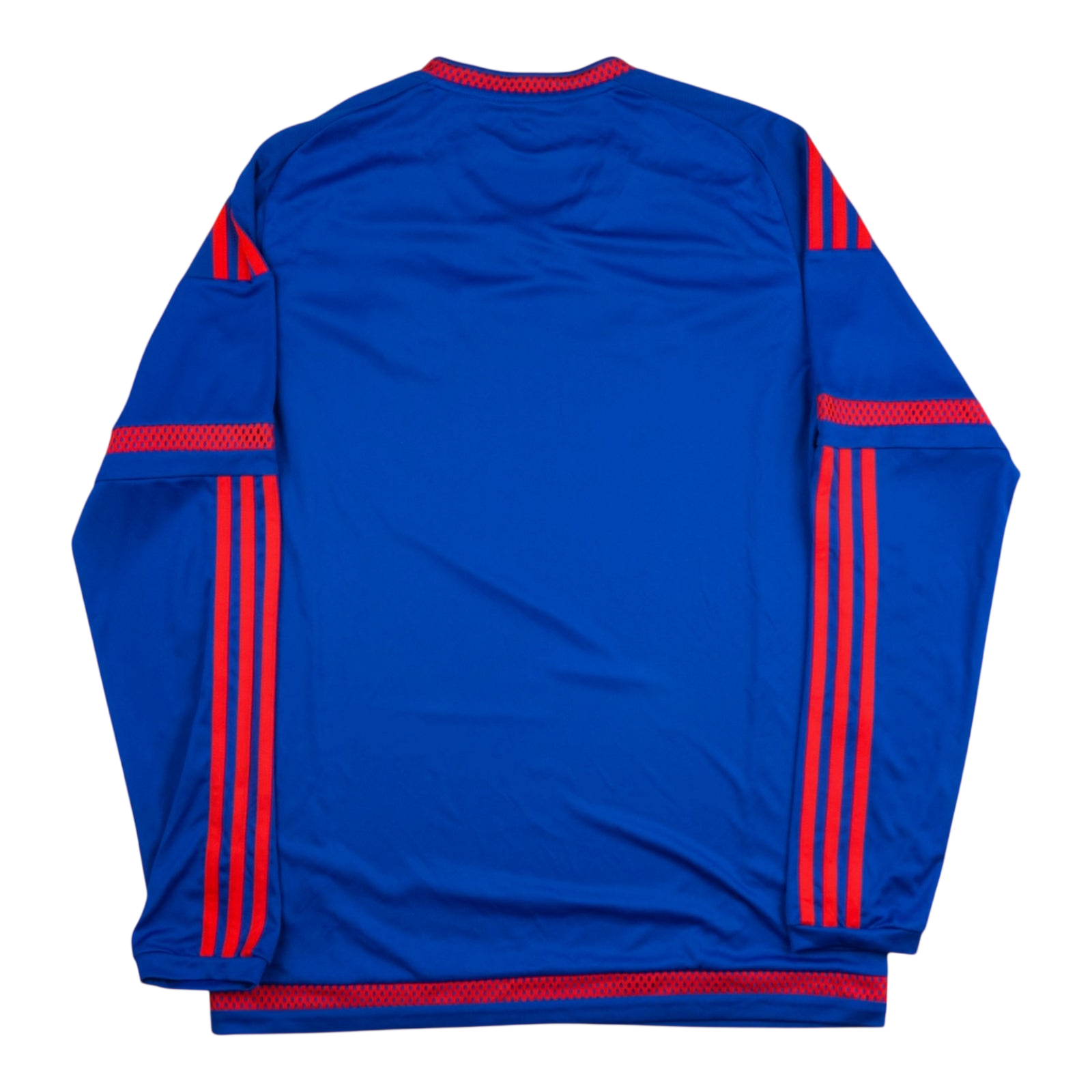 Olympiacos 2015-2016 Away Long Sleeve 90th Anniversary — vintage football shirt, back