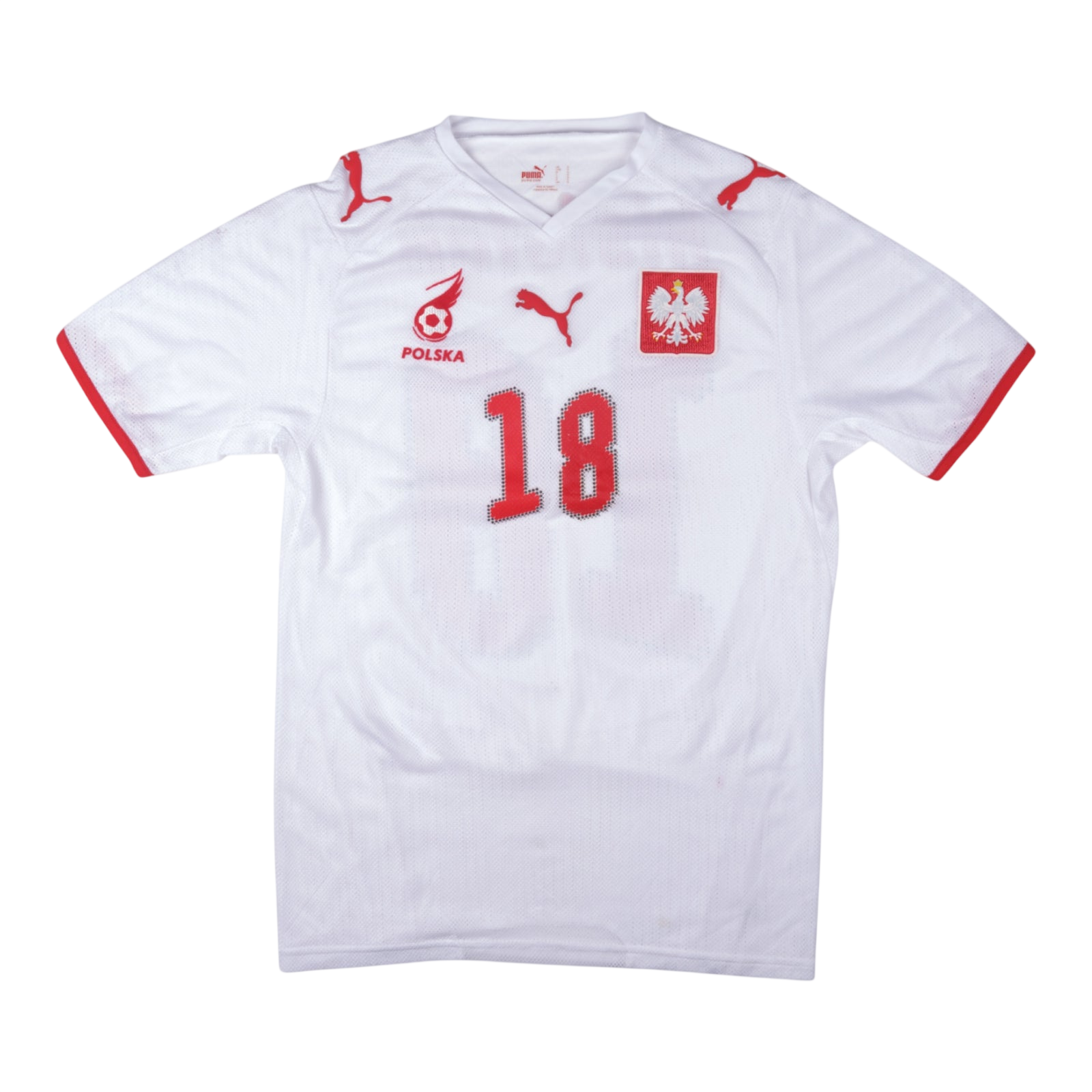 Poland 2008-09 Home #18 Kisielek — football shirt
