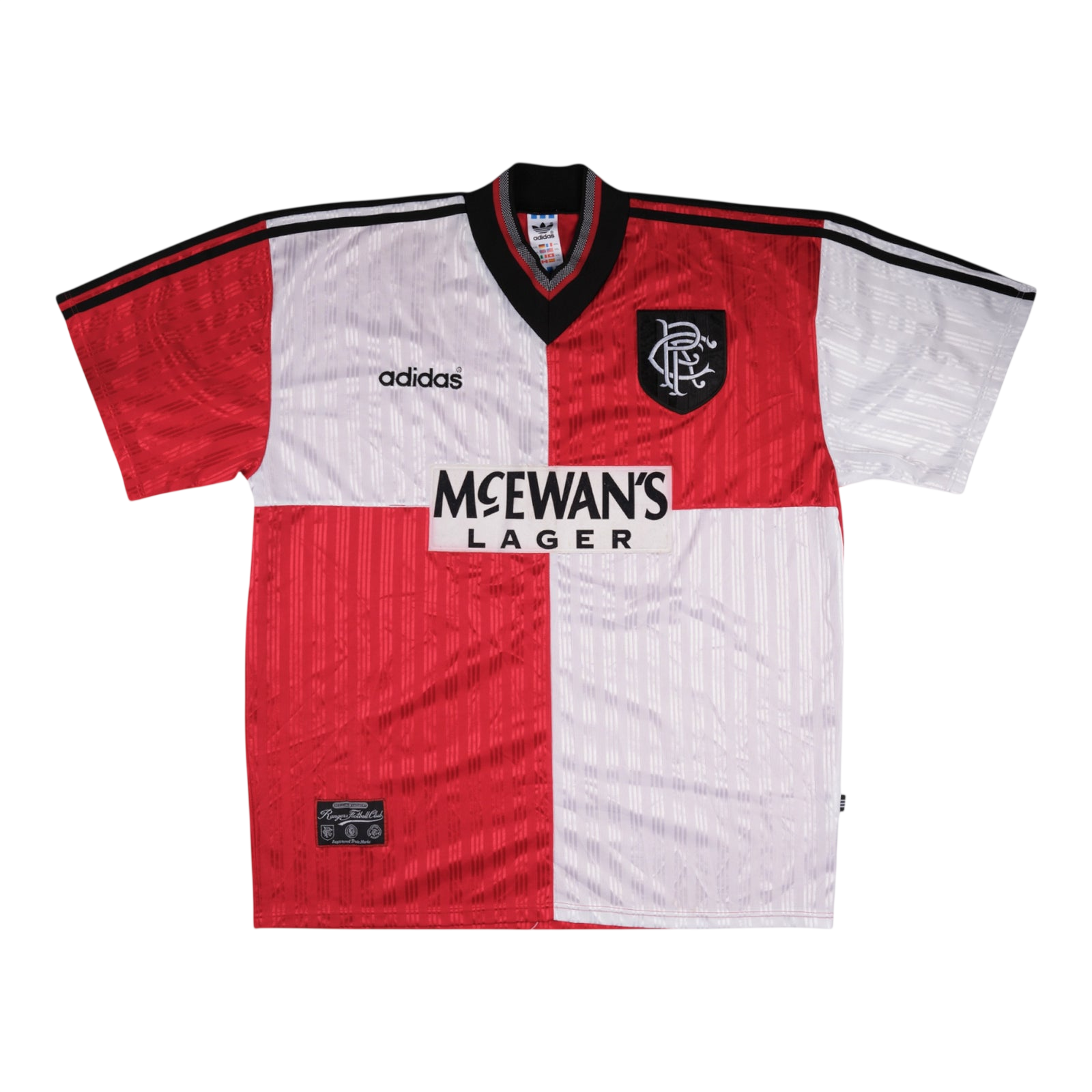 Rangers 1995-96 Away — vintage football shirt, front