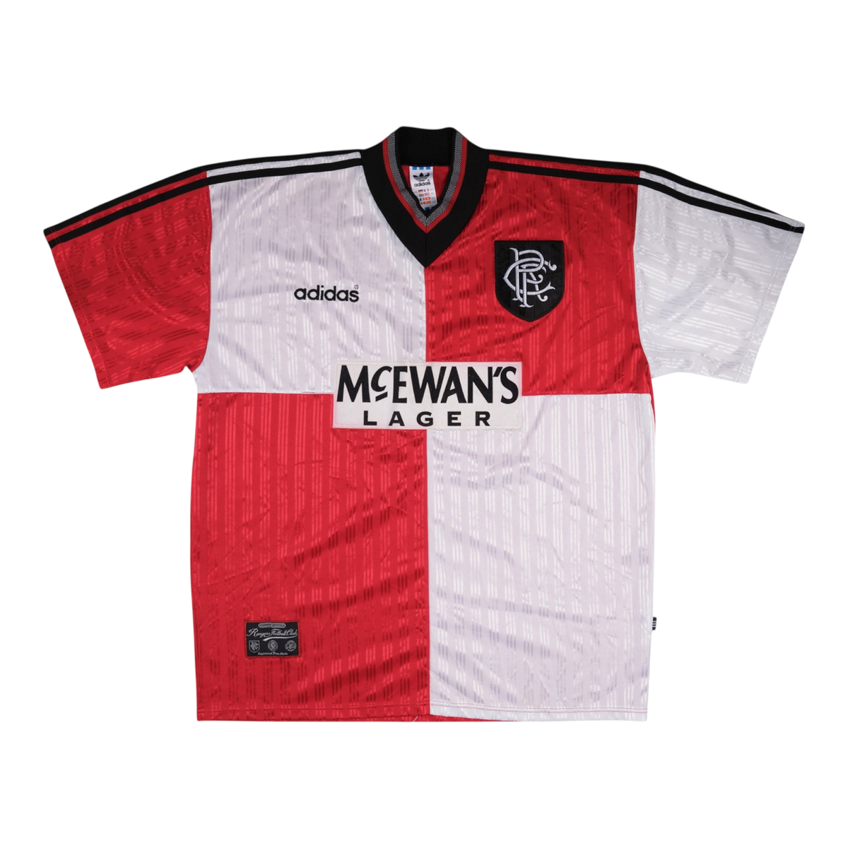 Rangers 1995-96 Away — vintage football shirt, front