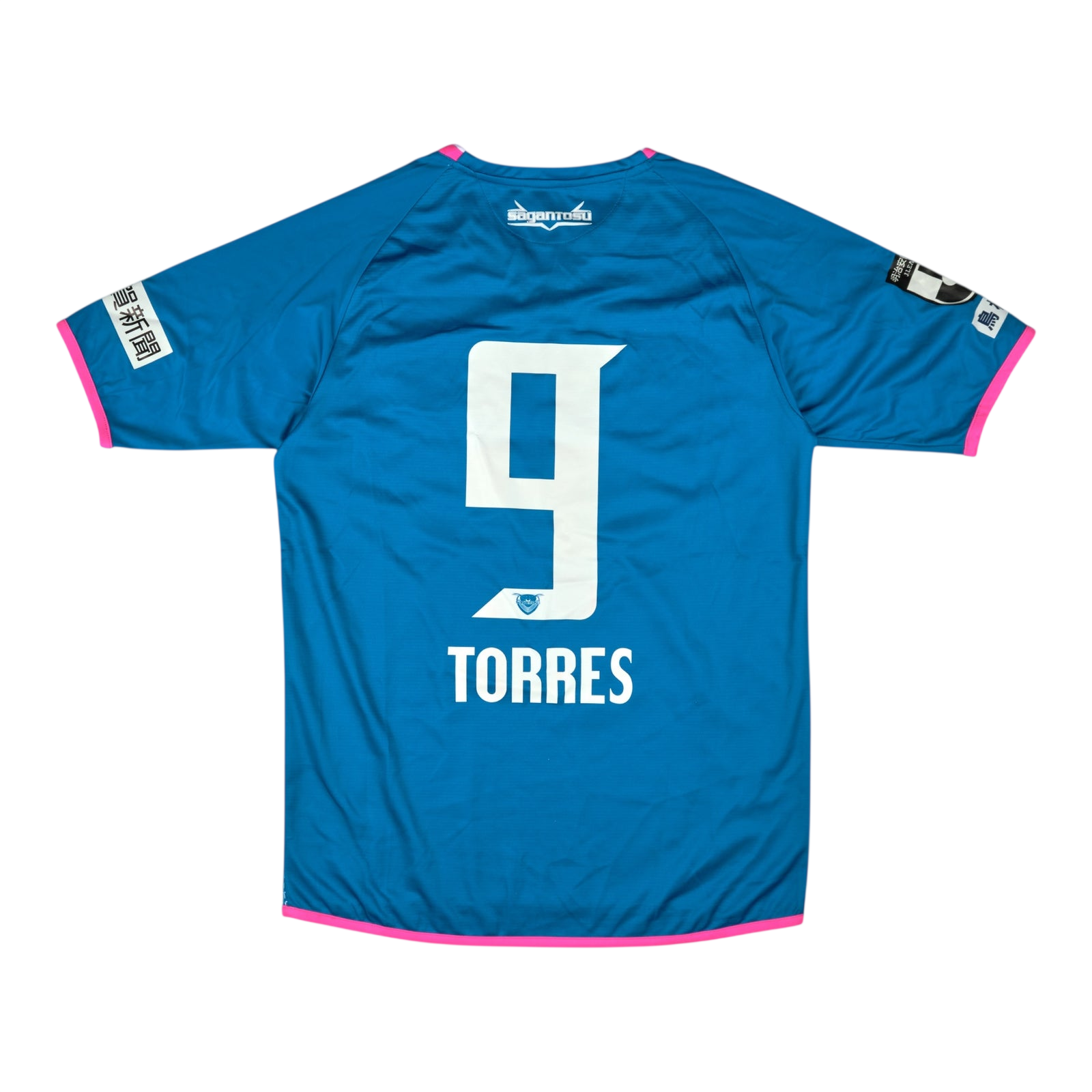 Sagan Tosu 2019 Home #9 TORRES — vintage football shirt, back