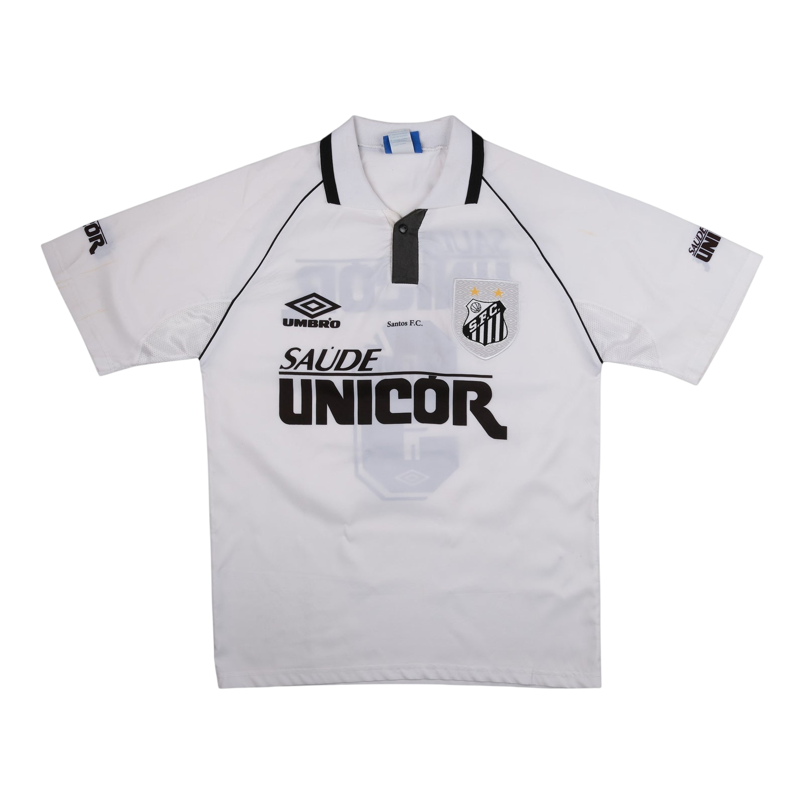 Santos FC 1997-98 Home Shirt (#9) — vintage football shirt, front