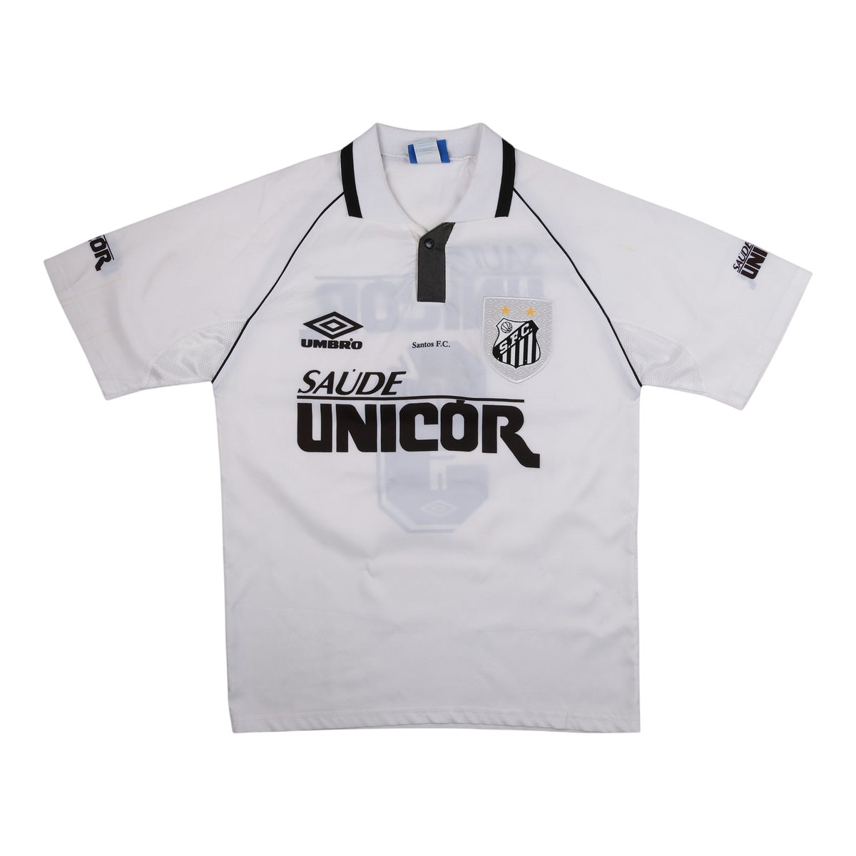 Santos FC 1997-98 Home Shirt (#9) — vintage football shirt, front