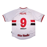 Sao Paulo 2000-01 Home #9 Felipe — vintage football shirt, back