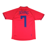 South Korea 2006-08 Home (Jisung #7) — vintage football shirt, back