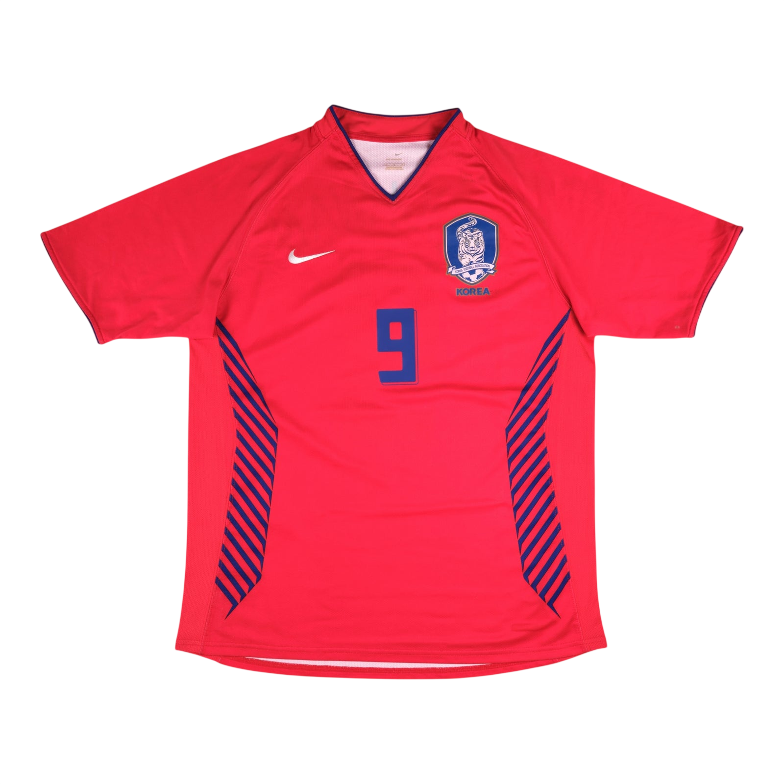 South Korea 2006-08 Home (Junnghwan #9) — vintage football shirt, front