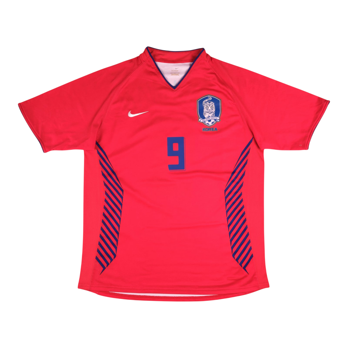 South Korea 2006-08 Home (Junnghwan #9) — vintage football shirt, front