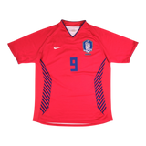 South Korea 2006-08 Home (Junnghwan #9) — vintage football shirt, front