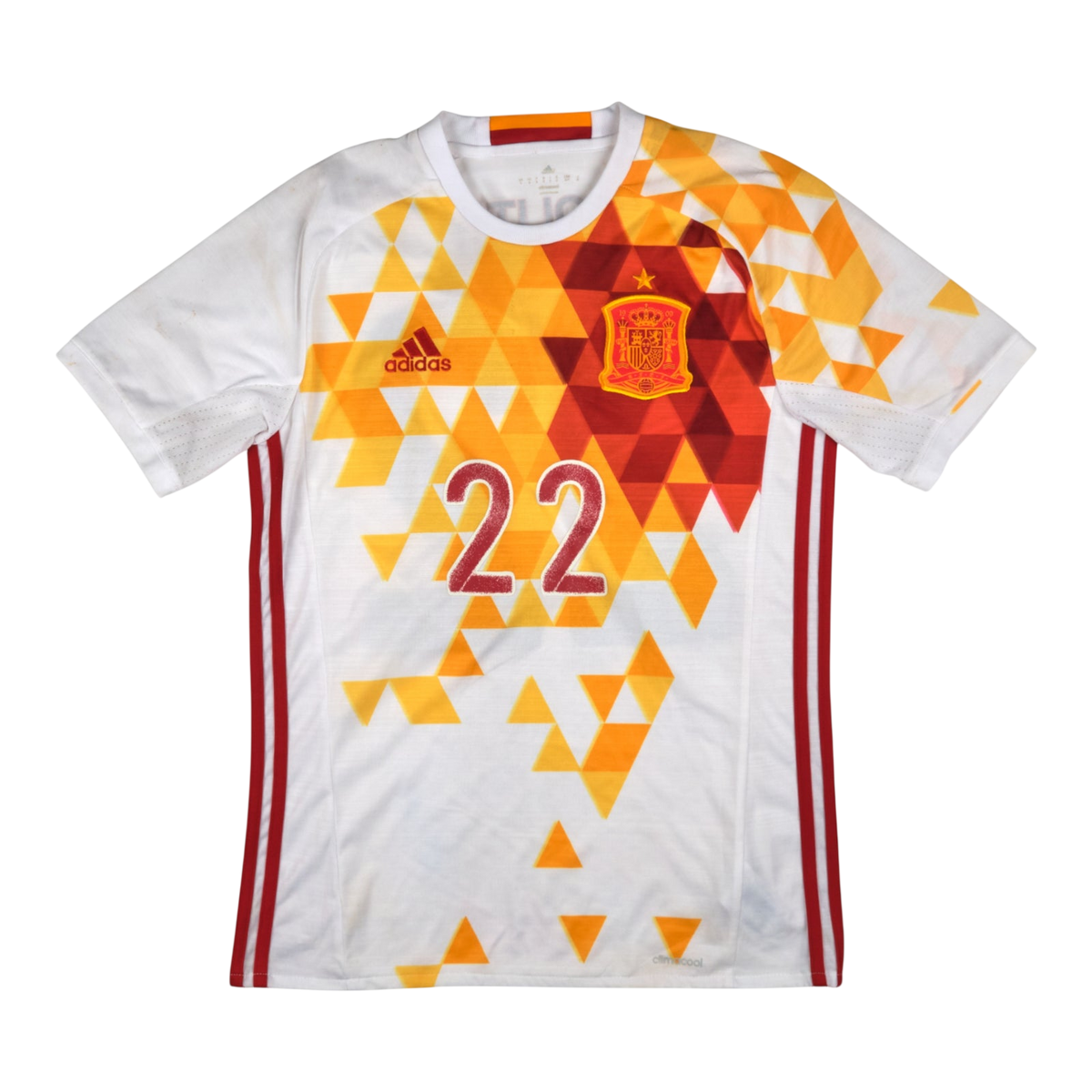 Spain 2016-17 Away #22 Nolito — football shirt