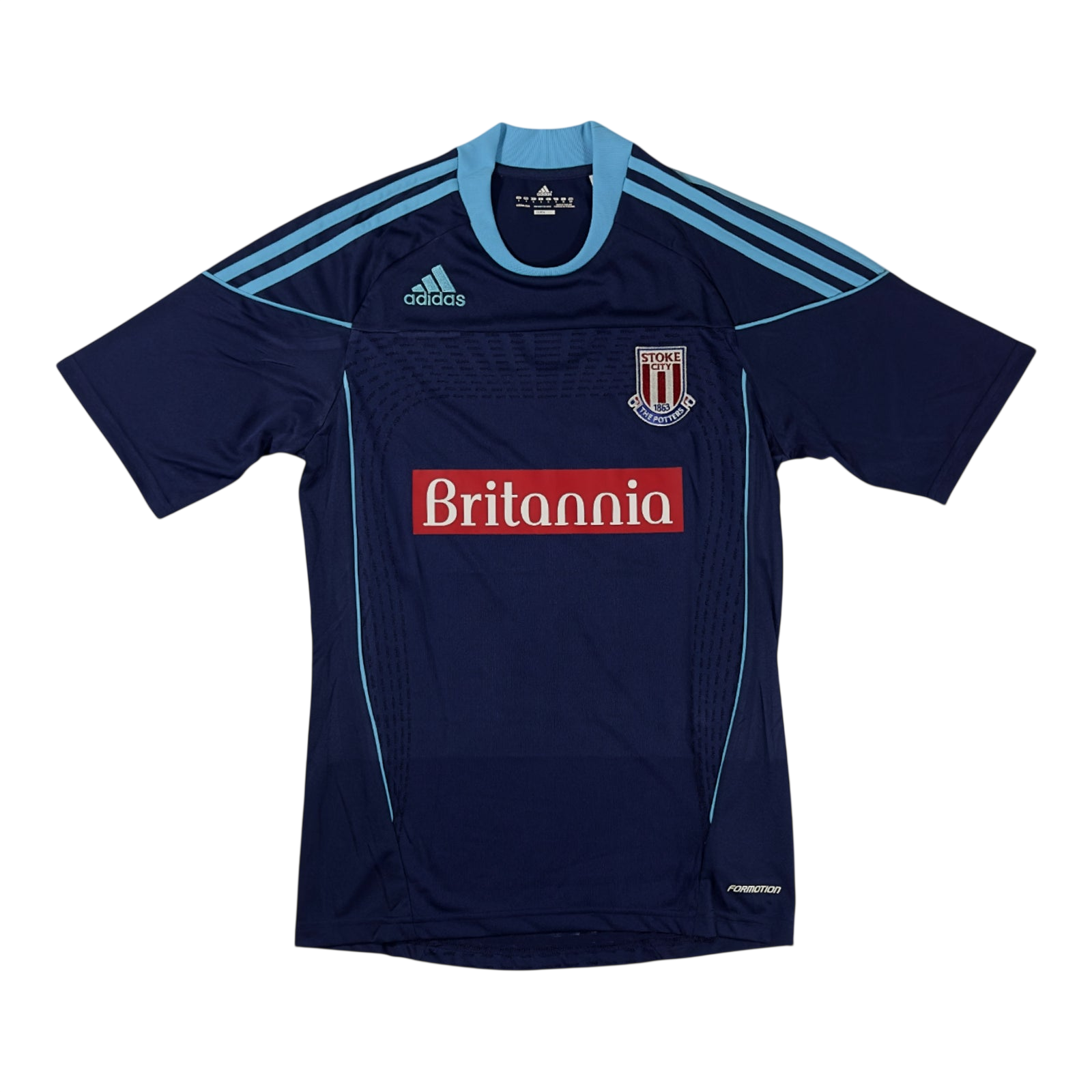 Stoke City 2010-2012 Away #17 Shawcross — vintage football shirt, front
