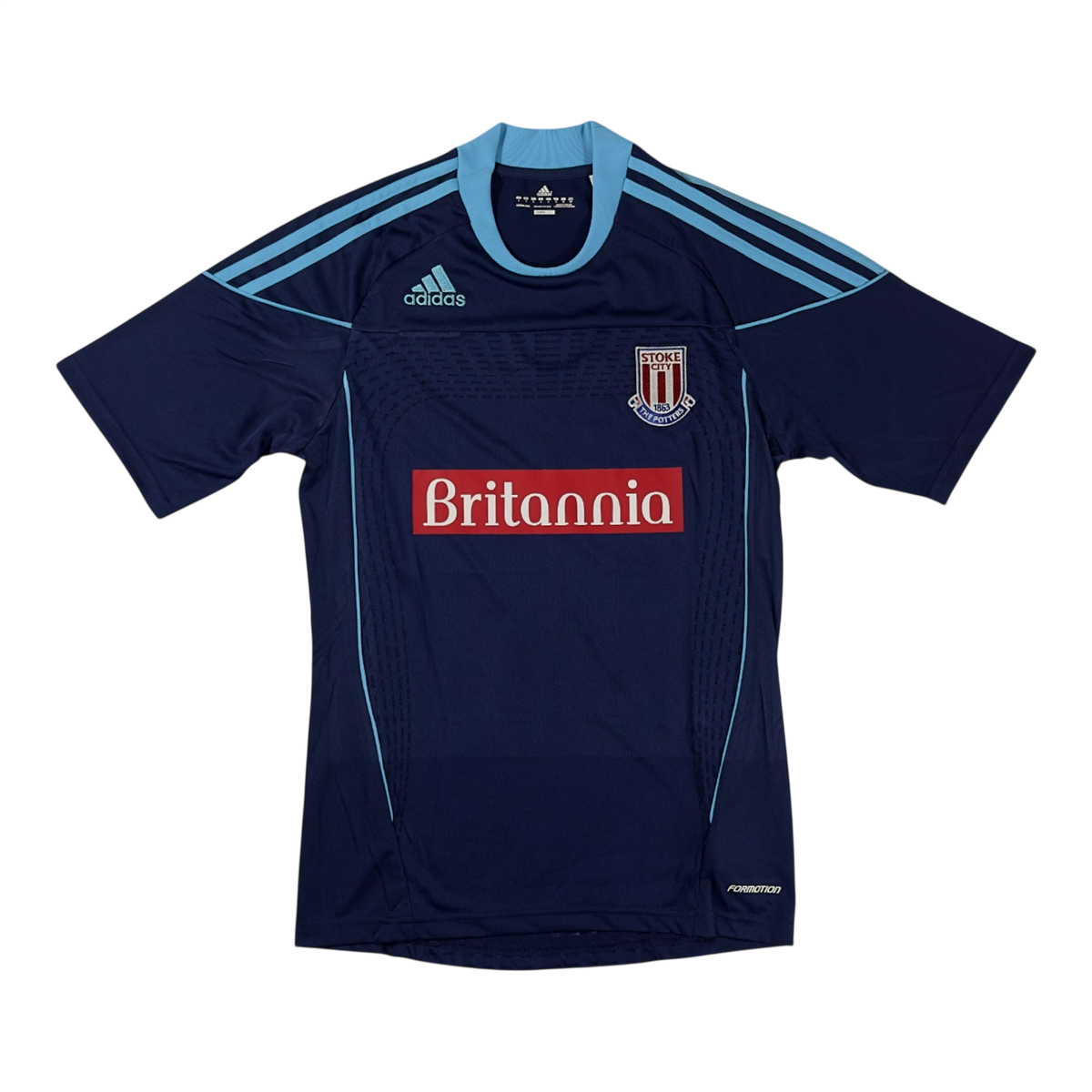 Stoke City 2010-2012 Away #17 Shawcross — vintage football shirt, front