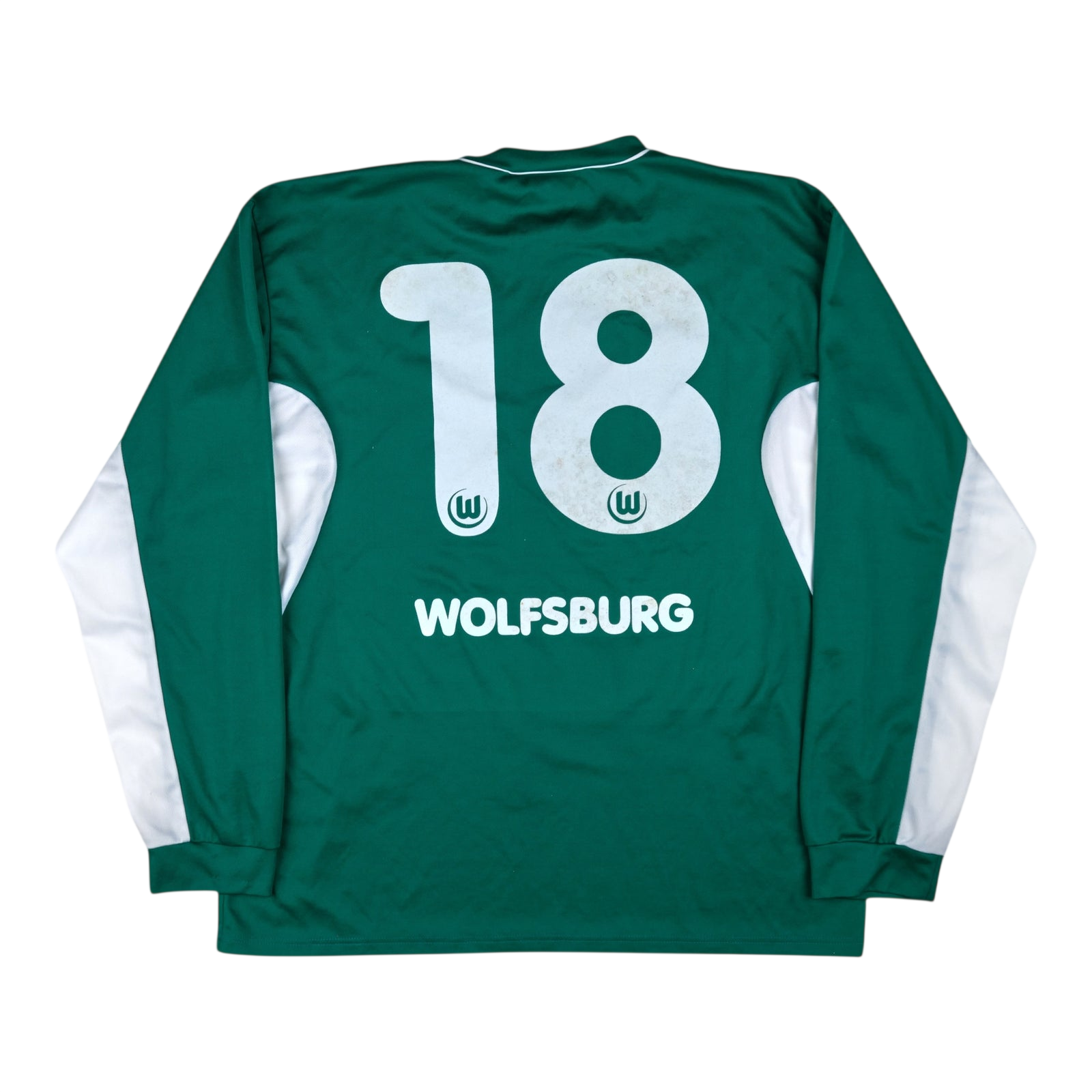 VfL Wolfsburg 2002-03 Home #18 — vintage football shirt, back
