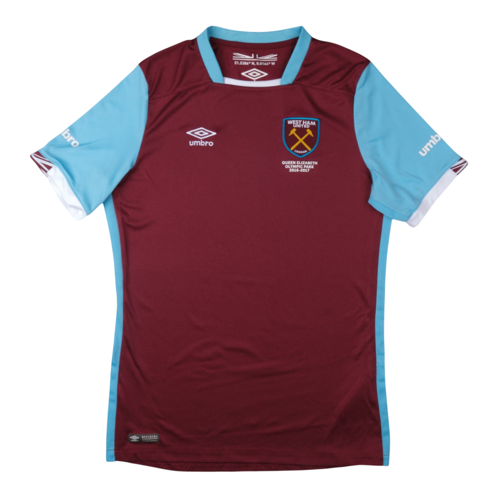 West Ham 2016-17 Home — football shirt