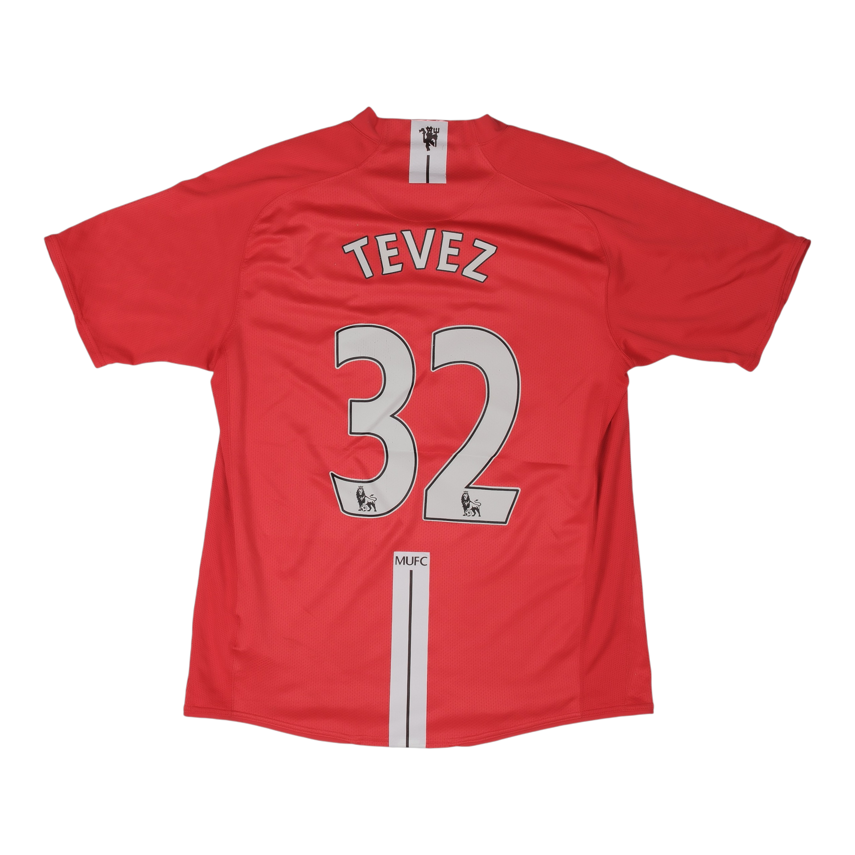 Manchester United 2007-09 Home Shirt (#32 TEVEZ)
