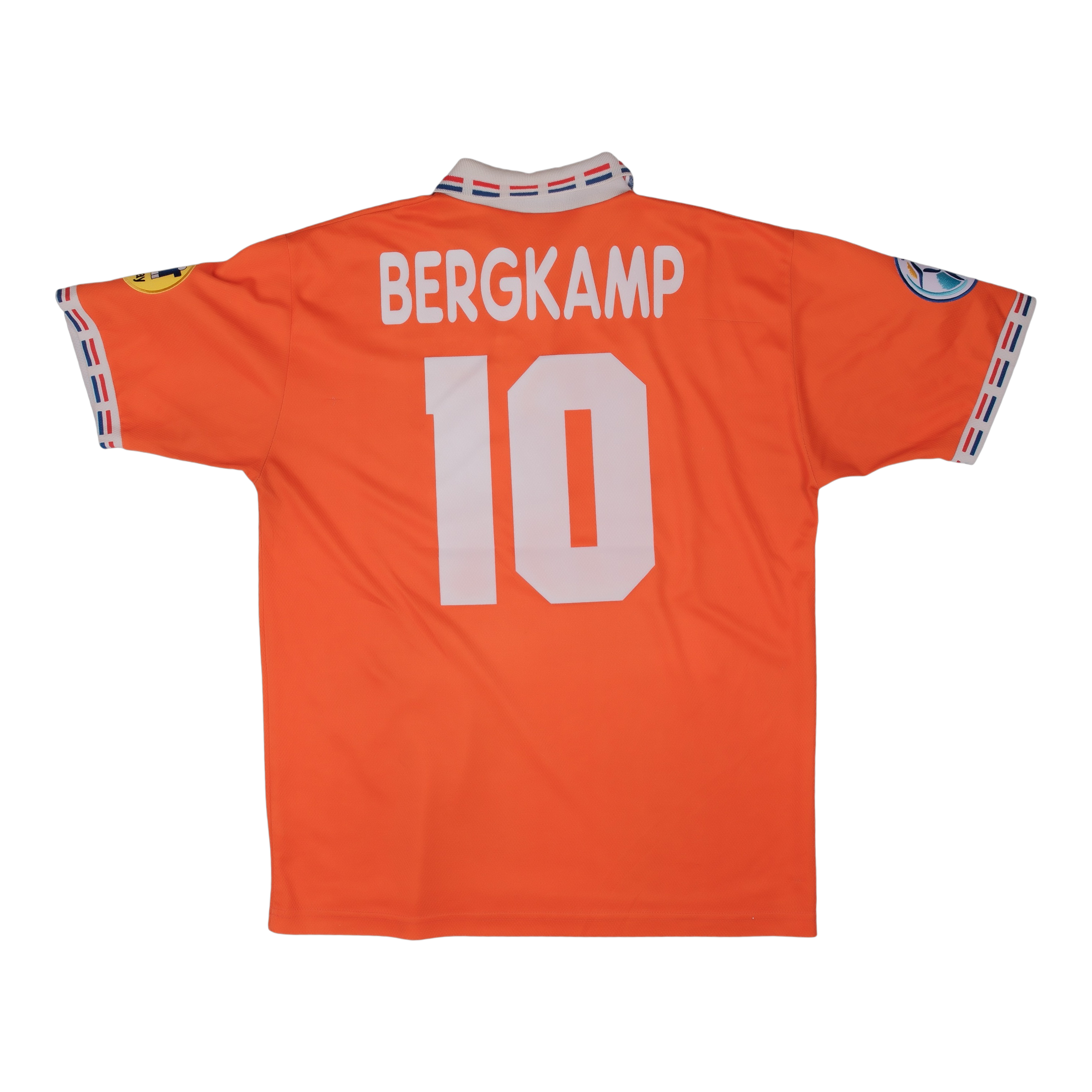 Netherlands 1996 Home Shirt (#10 BERGKAMP)