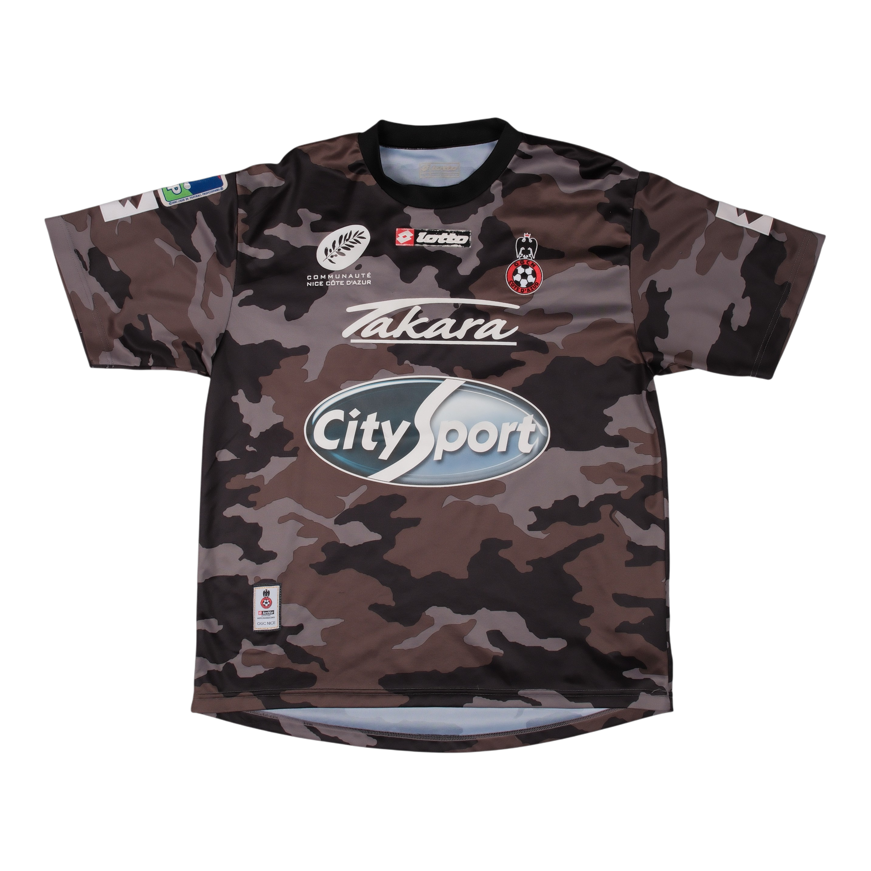 OGC Nice 2007-08 Third Shirt (#25 APAM)