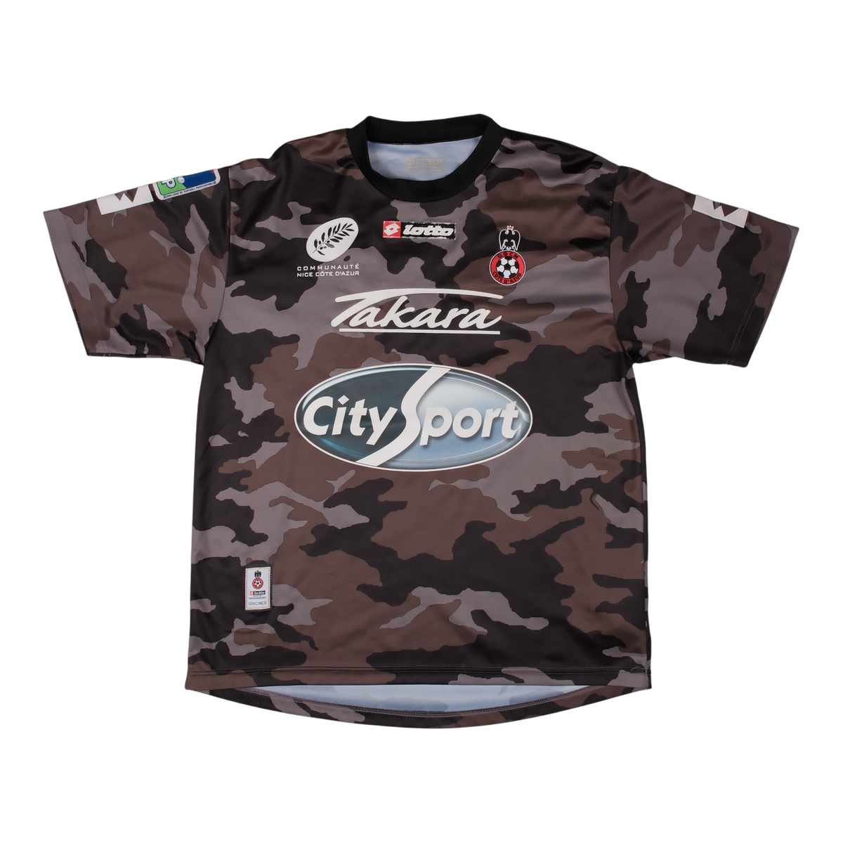OGC Nice 2007-08 Third Shirt (#25 APAM)