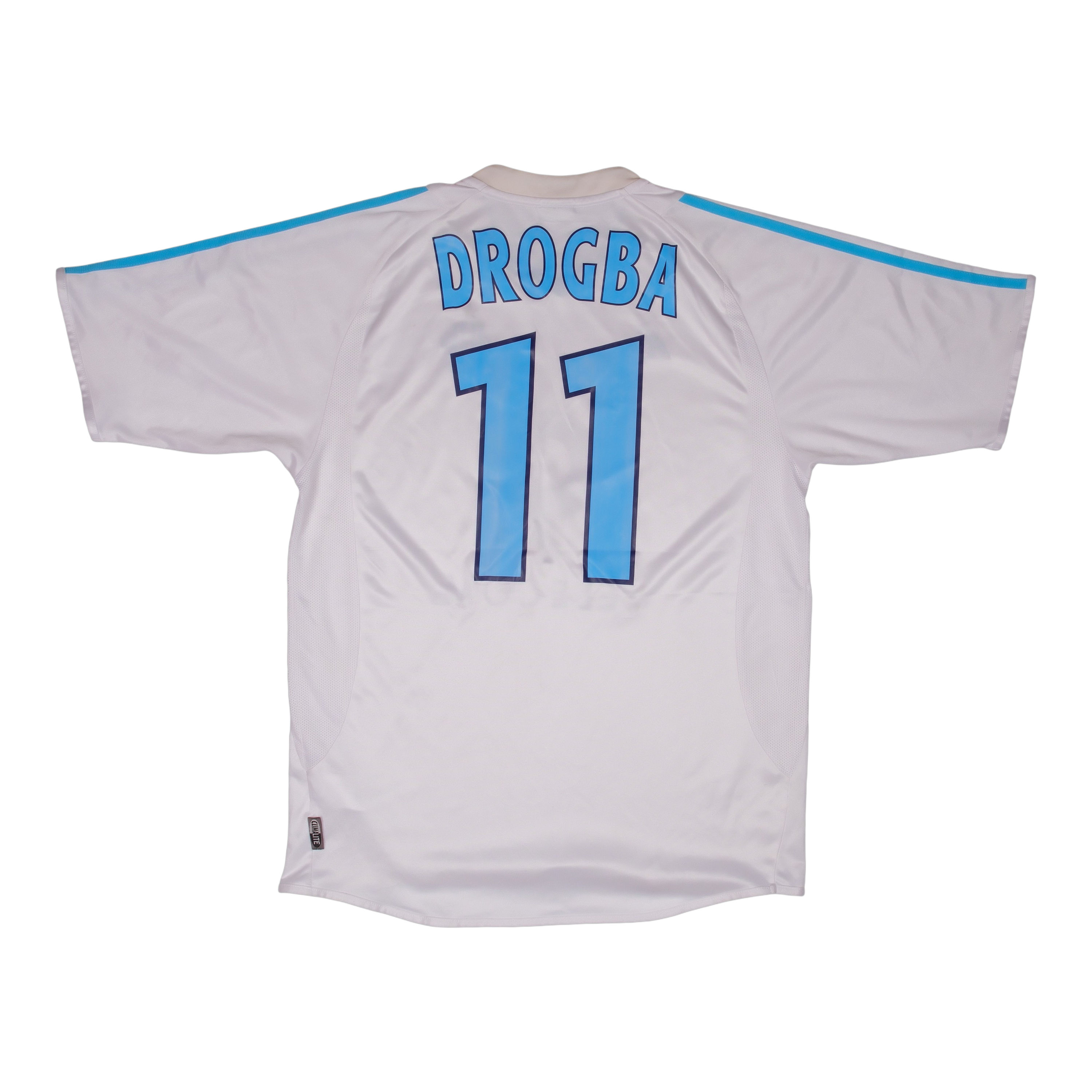 Olympique de Marseille 2003-04 Home Shirt (#11 DROGBA)