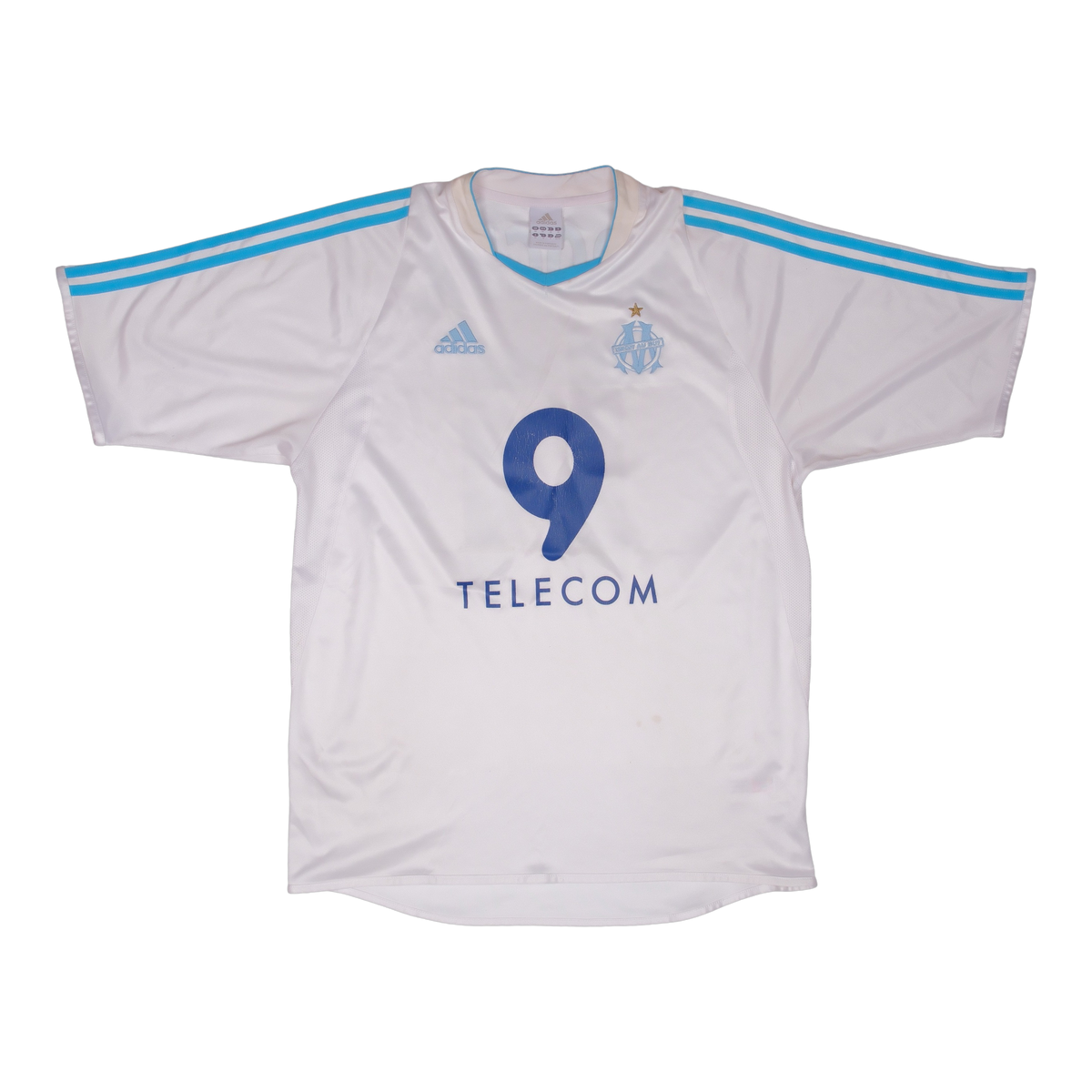 Olympique de Marseille 2003-04 Home Shirt (#11 DROGBA)