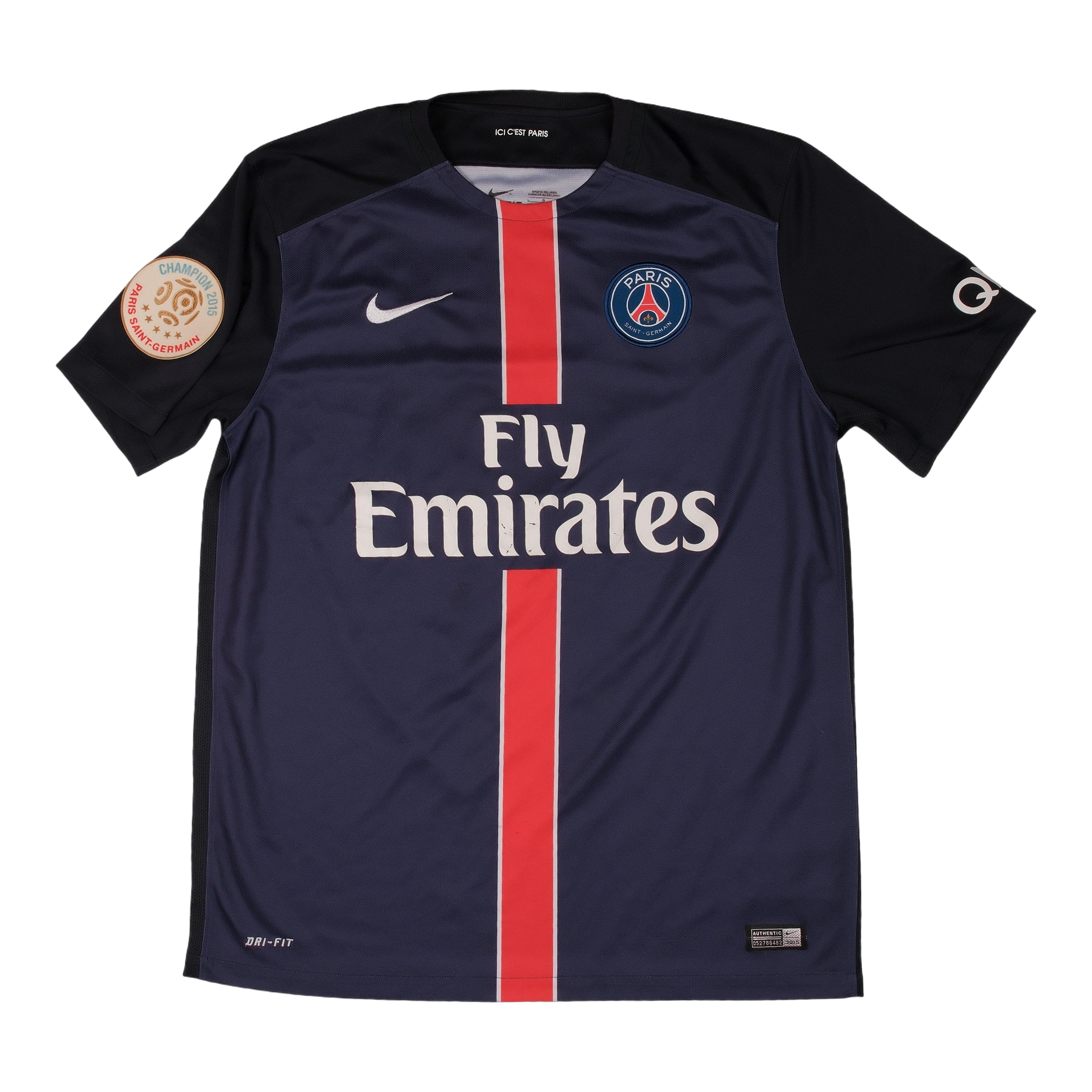 Paris Saint-Germain 2015-16 Home Shirt (#10 IBRAHIMOVIĆ)